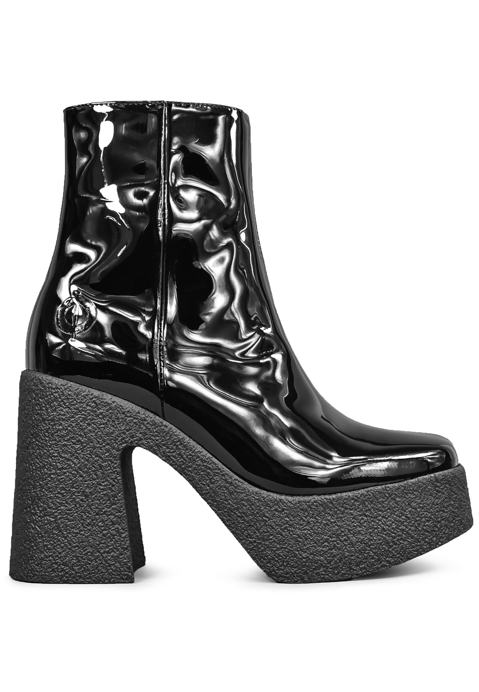 Altercore - Mazikeen Vegan Black Patent - Heels | Women-Image