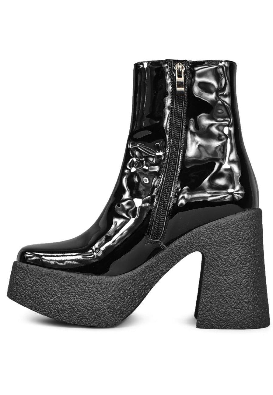 Altercore - Mazikeen Vegan Black Patent - Heels | Women-Image