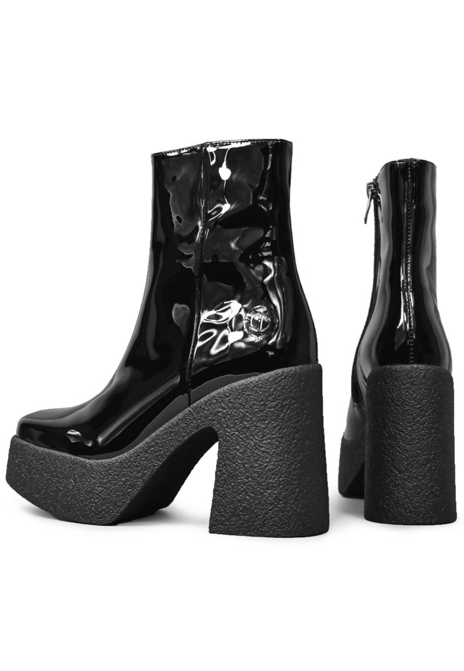 Altercore - Mazikeen Vegan Black Patent - Heels | Women-Image