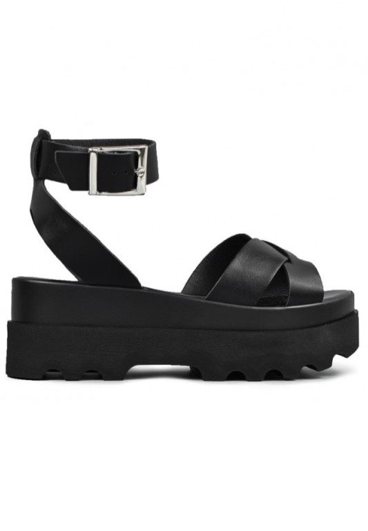 Altercore - Zoe Black - Girl Sandals | Women-Image