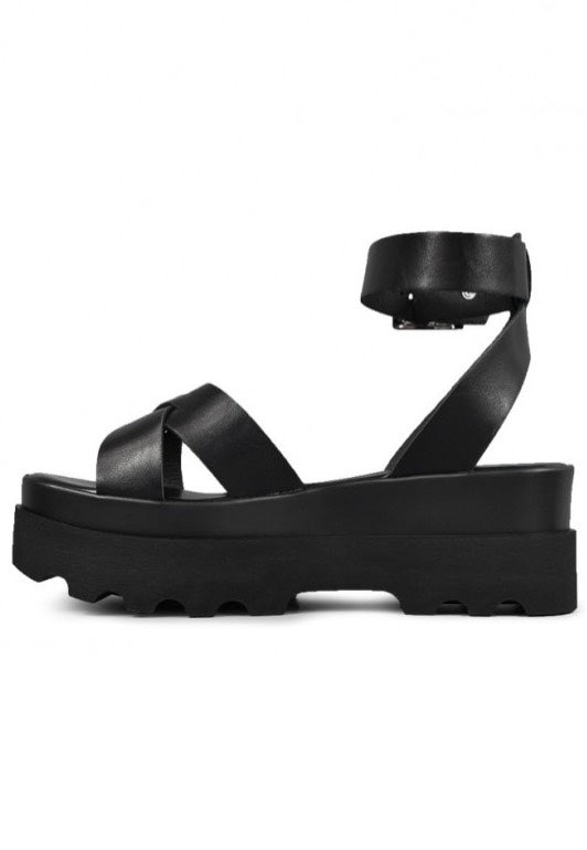 Altercore - Zoe Black - Girl Sandals | Women-Image