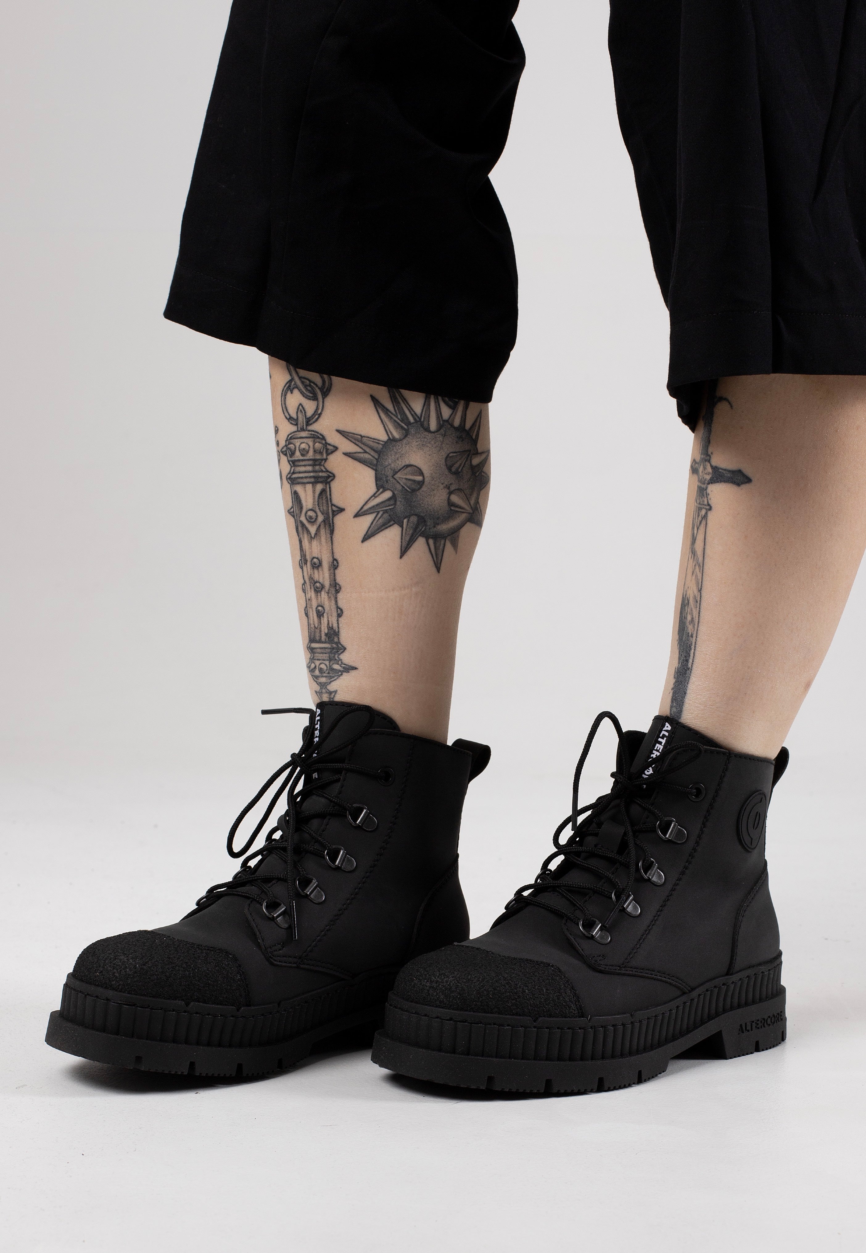 Altercore - Dent Vegan Nubuck Black - Girl Shoes | Women-Image