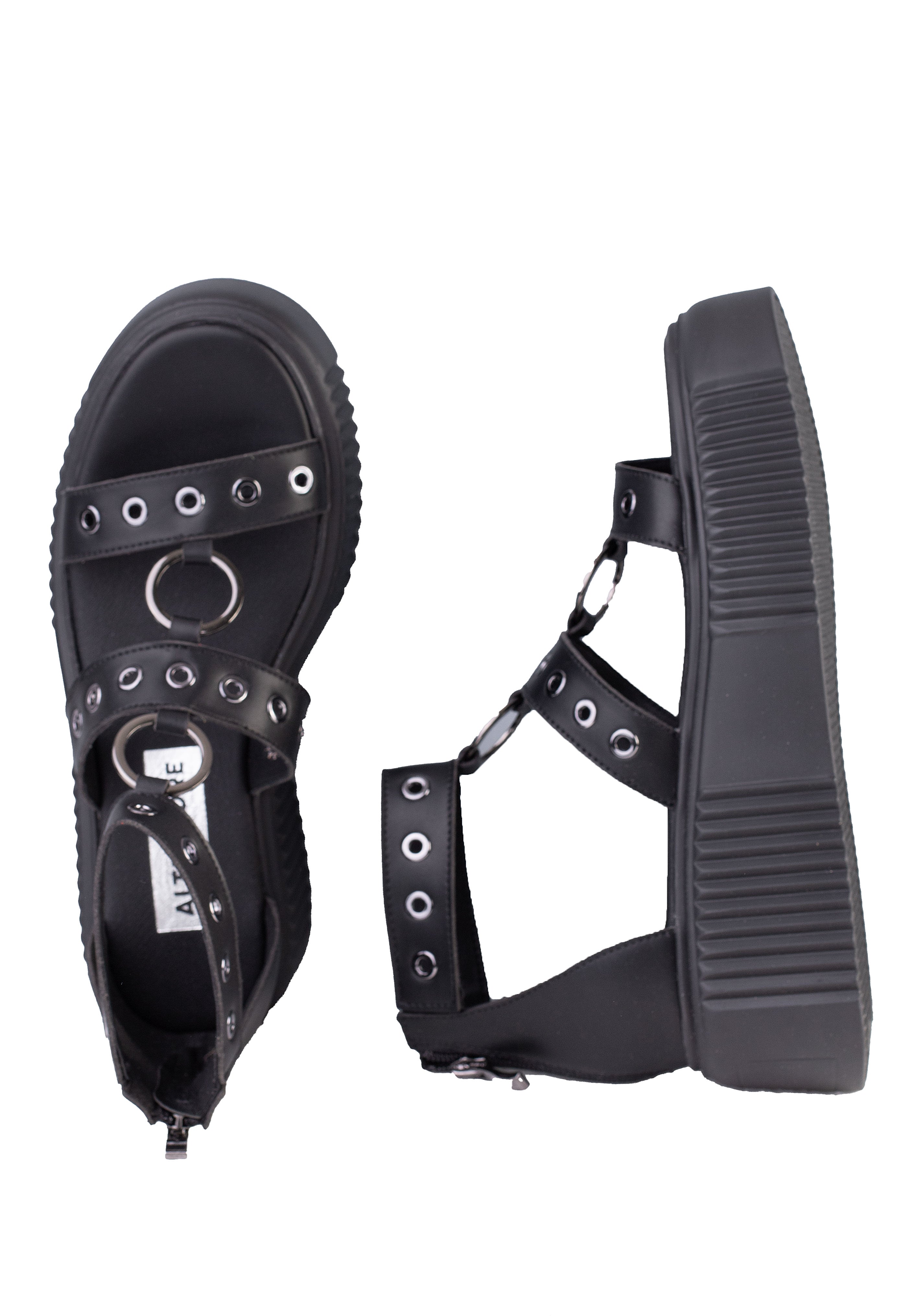 Altercore - Piper Vegan Black - Girl Sandals | Women-Image