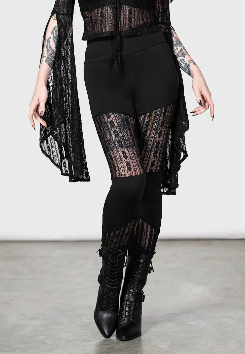 Killstar - Alvaro Black - Leggings | Women-Image