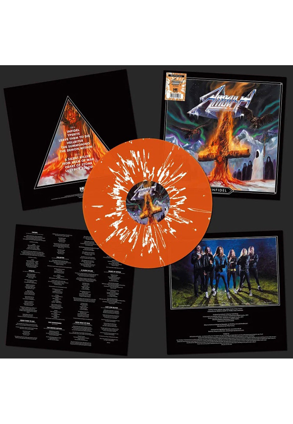 Ambush - Infidel Orange/White - Splattered Vinyl | Neutral-Image