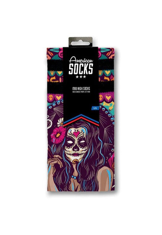 American Socks - Día de los muertos Mid High - Socks | Neutral-Image