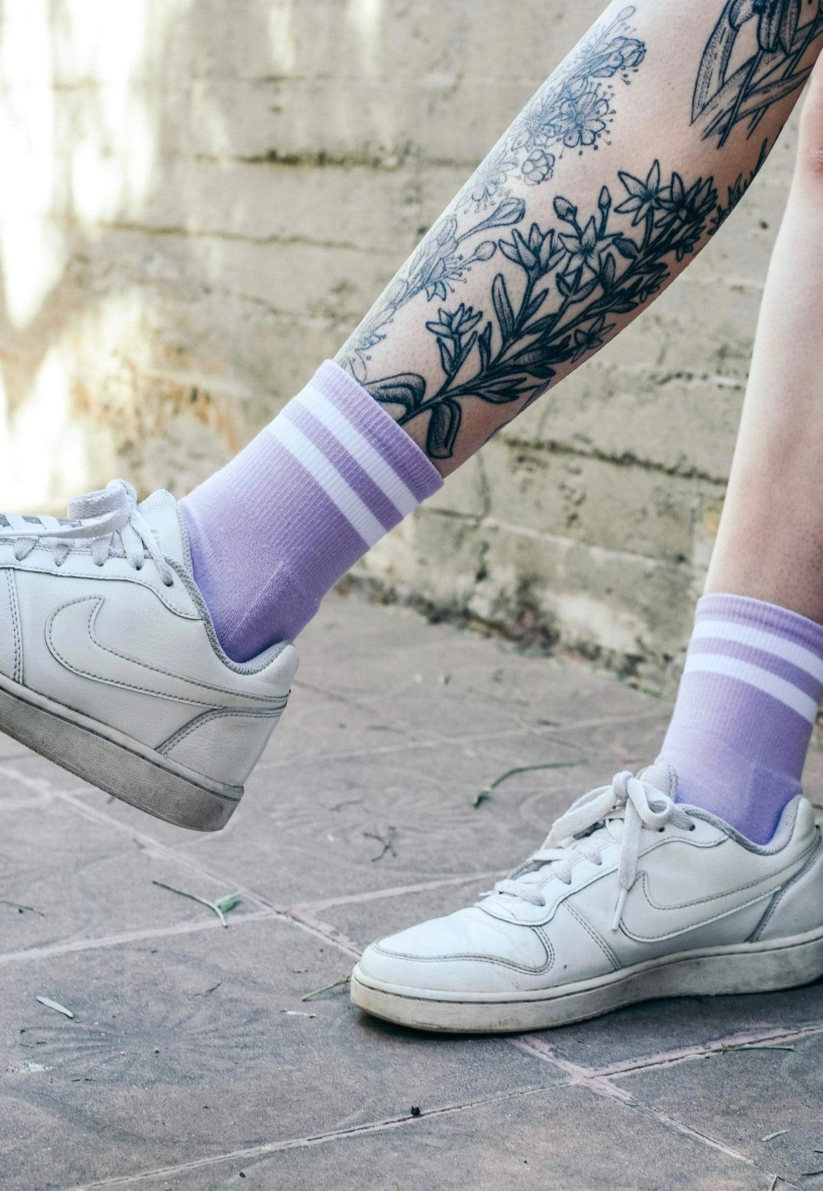 American Socks - Violet Ankle High Purple - Socks | Neutral-Image