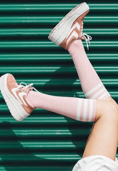 American Socks - Bubblegum Knee High - Socks | Neutral-Image