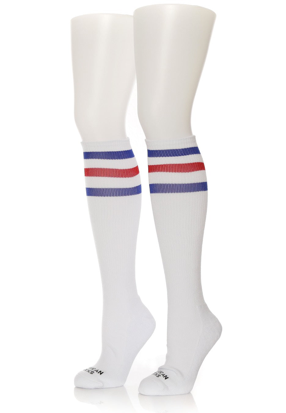 American Socks - American Pride White Knee High - Socks | Neutral-Image