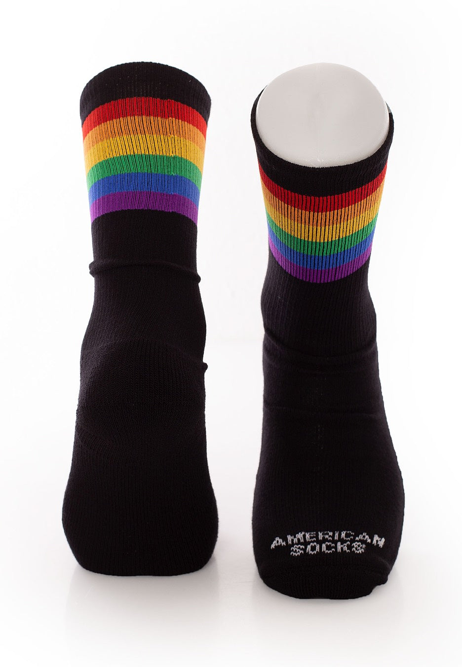 American Socks - Rainbow Pride Black - Socks | Neutral-Image