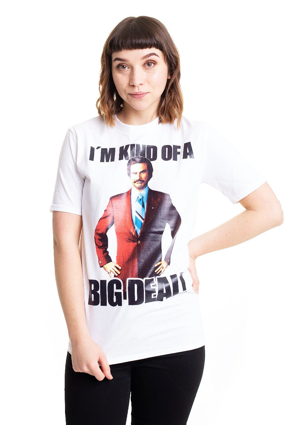 Anchorman - I´m Kind Of A Big Deal White - T-Shirt | Women-Image