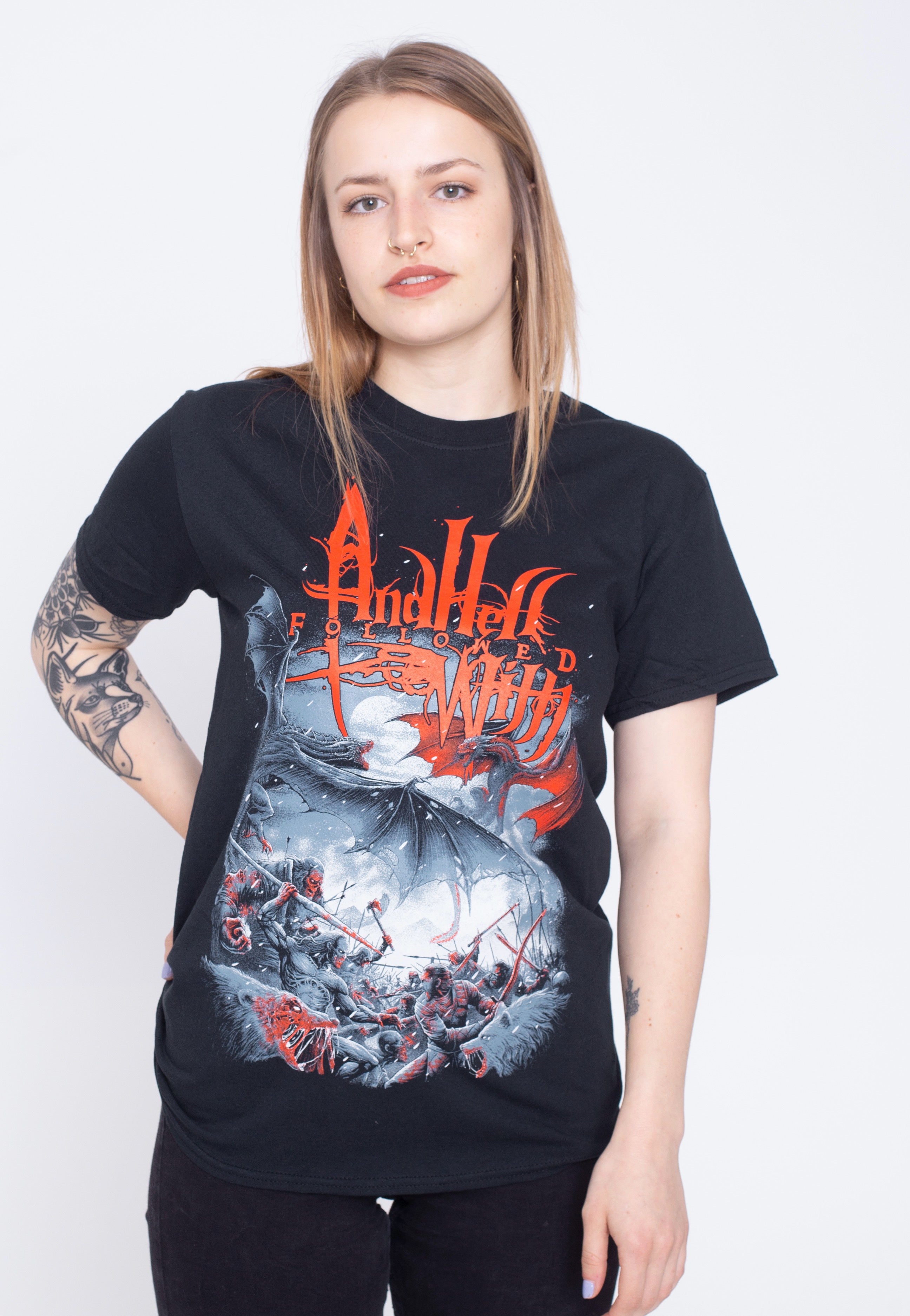 And Hell Followed With - Everything Dies - T-Shirt | Women-Image