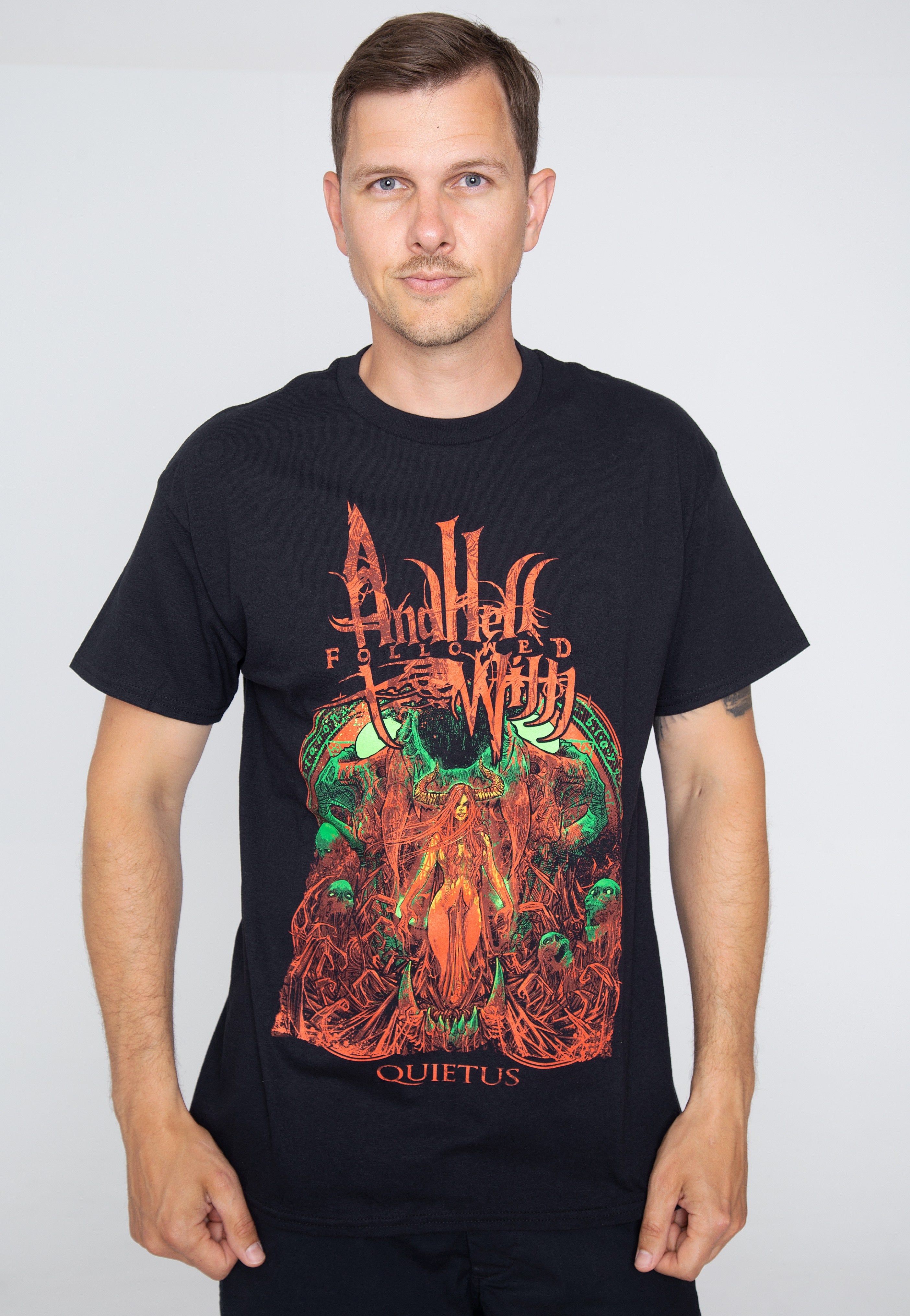 And Hell Followed With - Quietus - T-Shirt | Men-Image