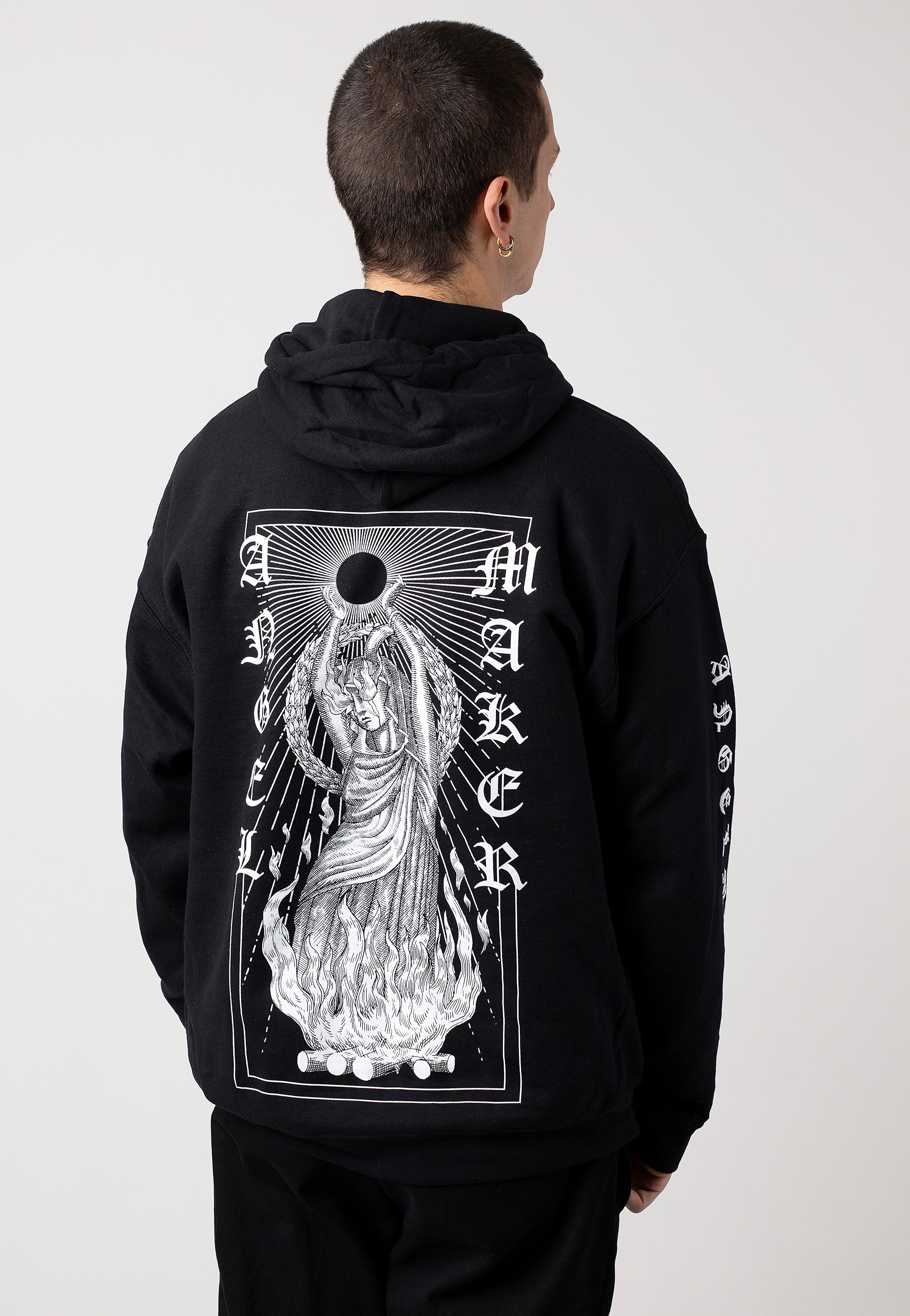 AngelMaker - Burning Witch - Hoodie | Men-Image