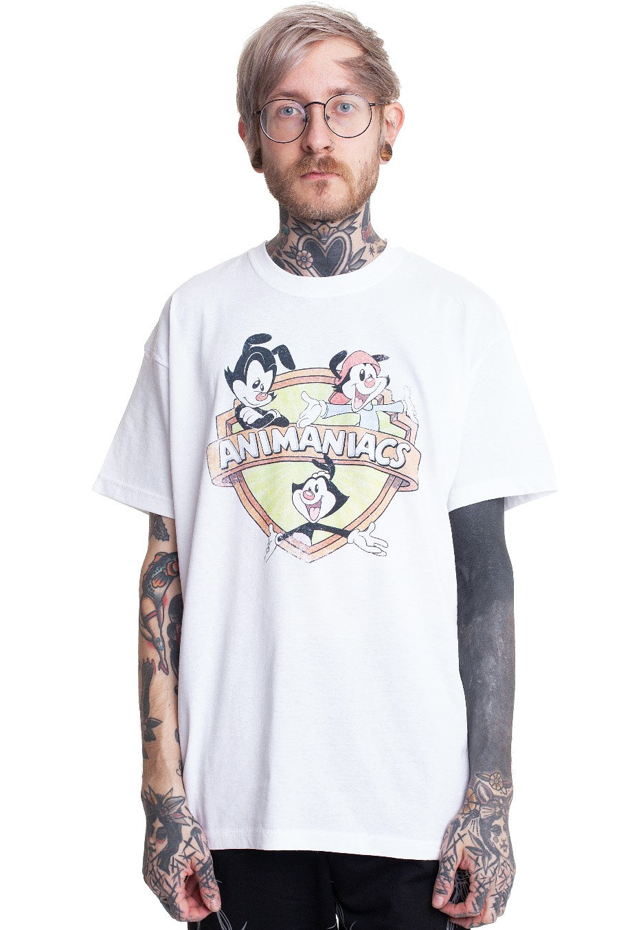 Animaniacs - Vintage Group White - T-Shirt | Men-Image