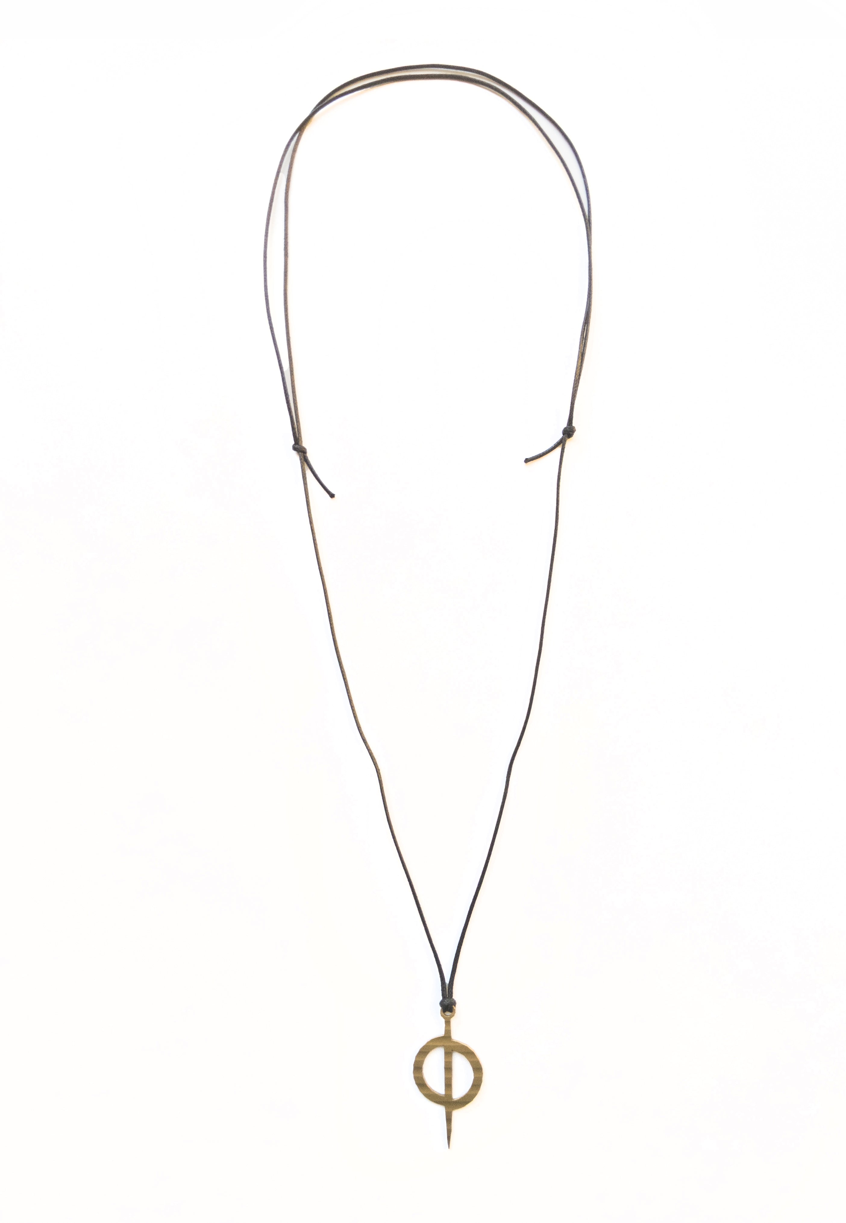 Annisokay - Symbol O Shape - Necklace | Neutral-Image