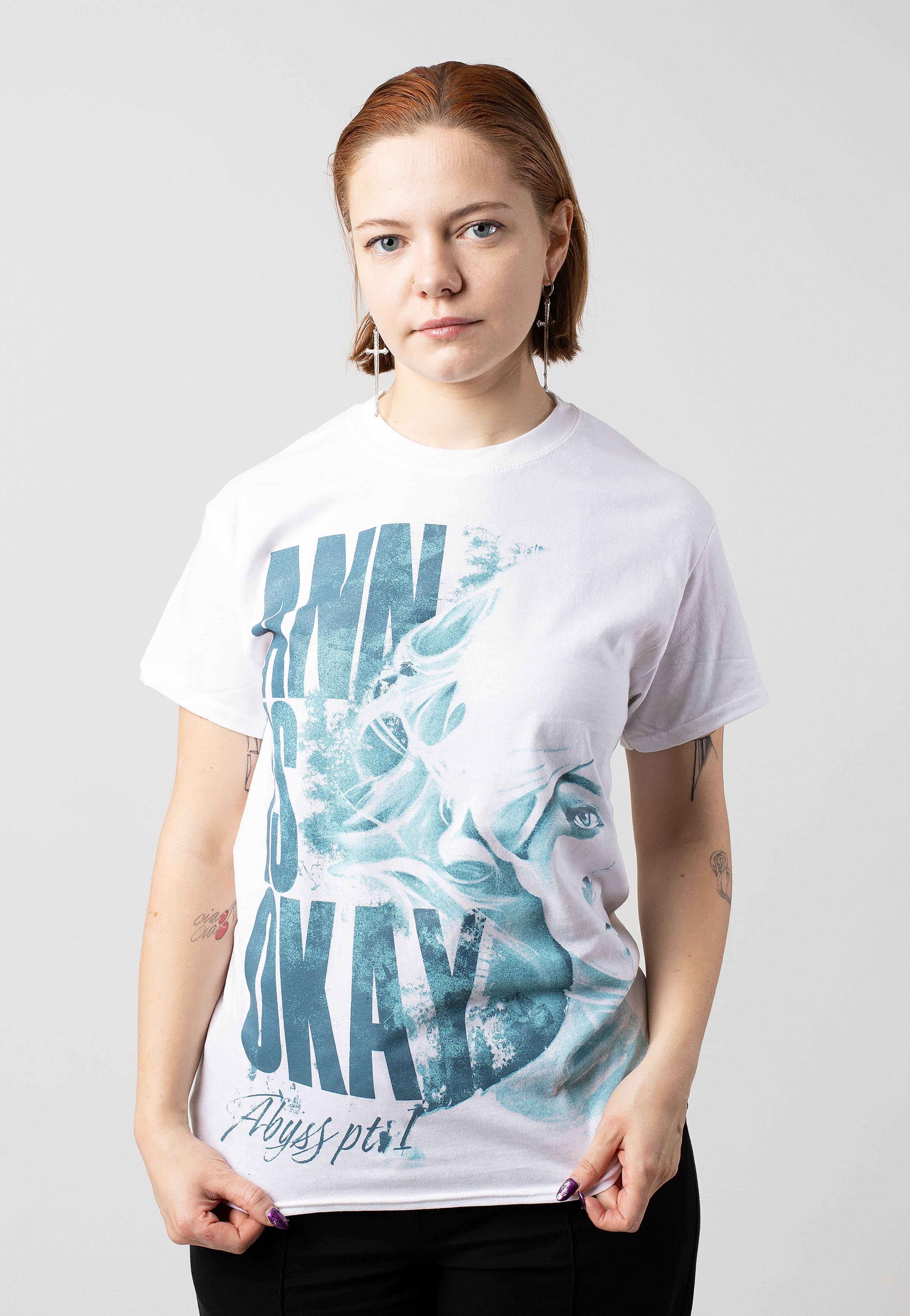 Annisokay - Abyss Cover White - T-Shirt | Women-Image