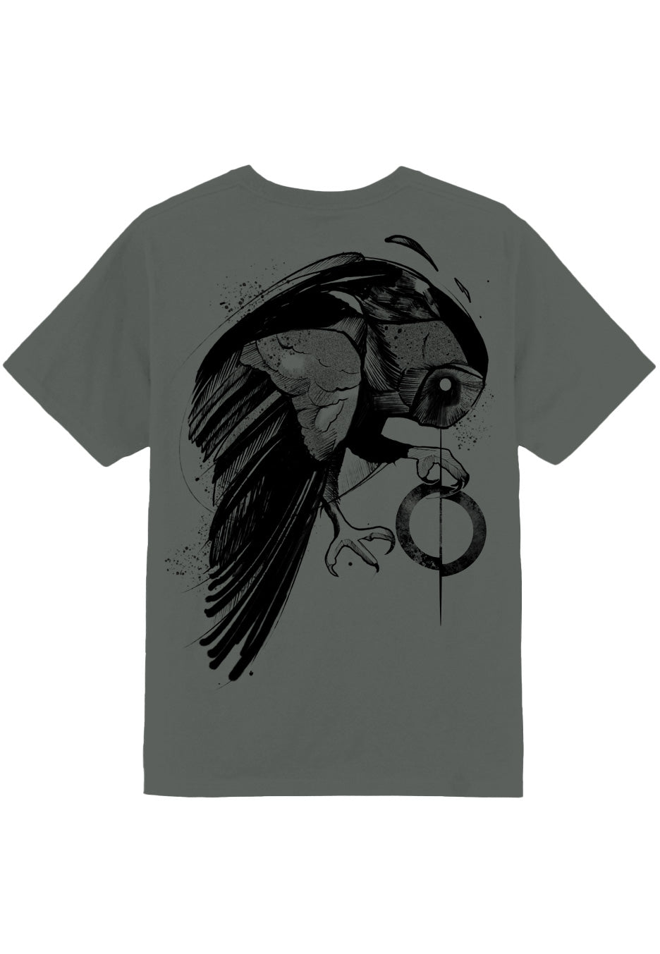 Annisokay - Owl Charcoal - T-Shirt | Neutral-Image