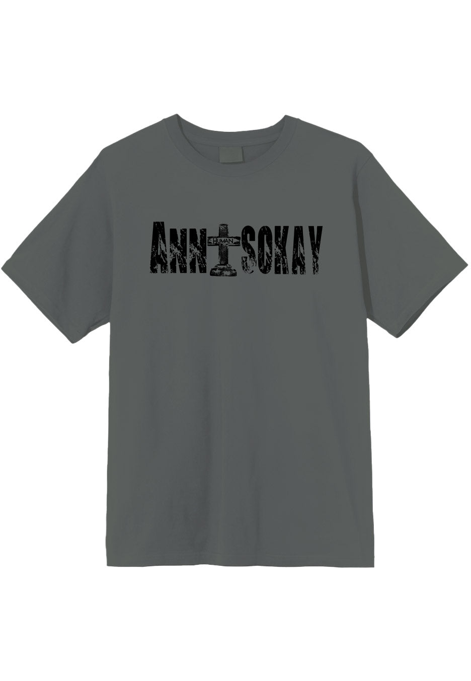 Annisokay - Owl Charcoal - T-Shirt | Neutral-Image