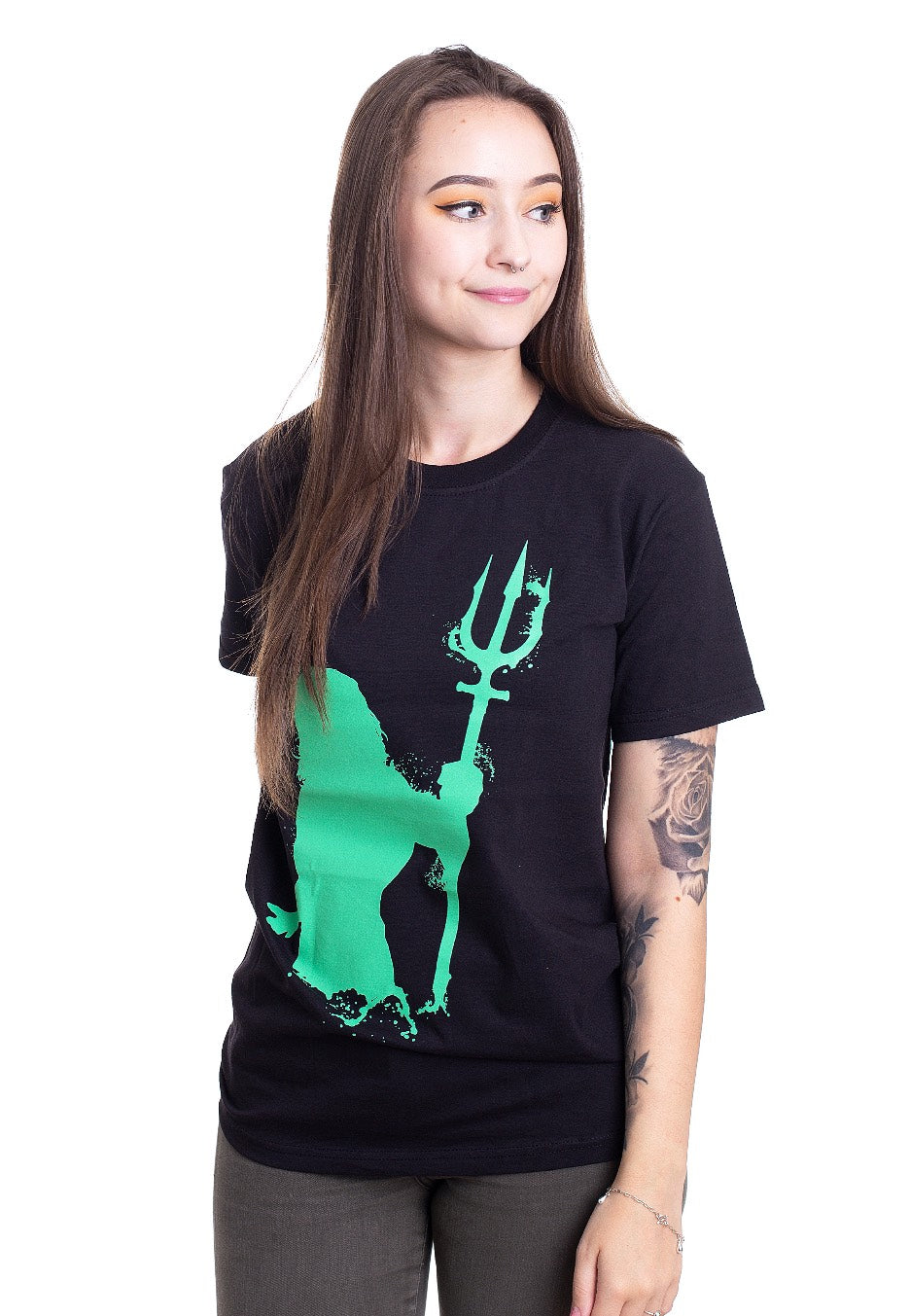 Aquaman - Silhouette - T-Shirt | Women-Image