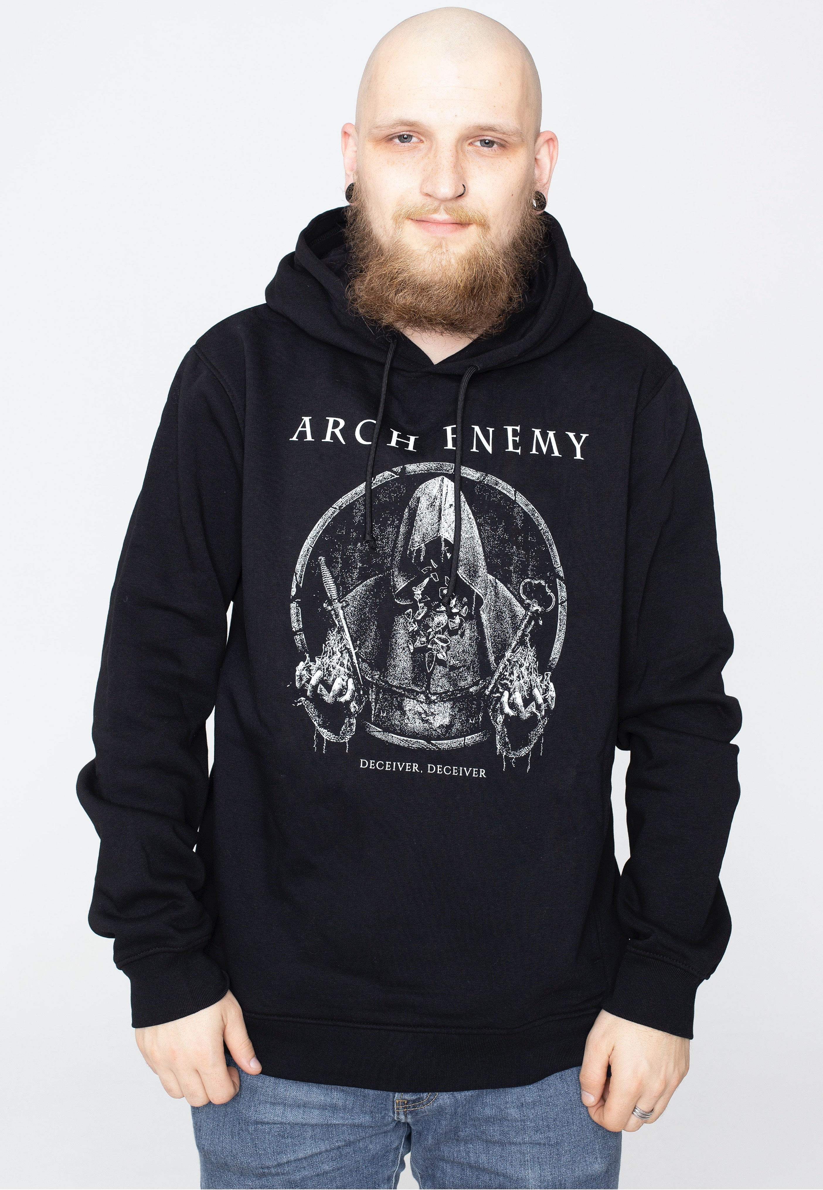 Arch Enemy - Deceiver Key and Dagger - Hoodie | Men-Image