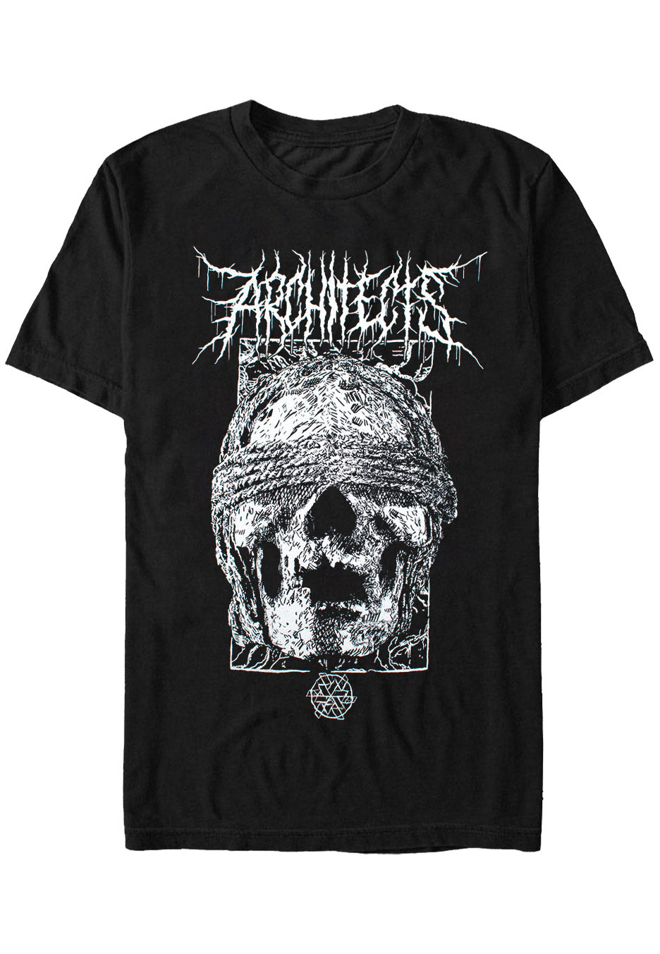 Architects - Blindfolded Skull - T-Shirt | Neutral-Image