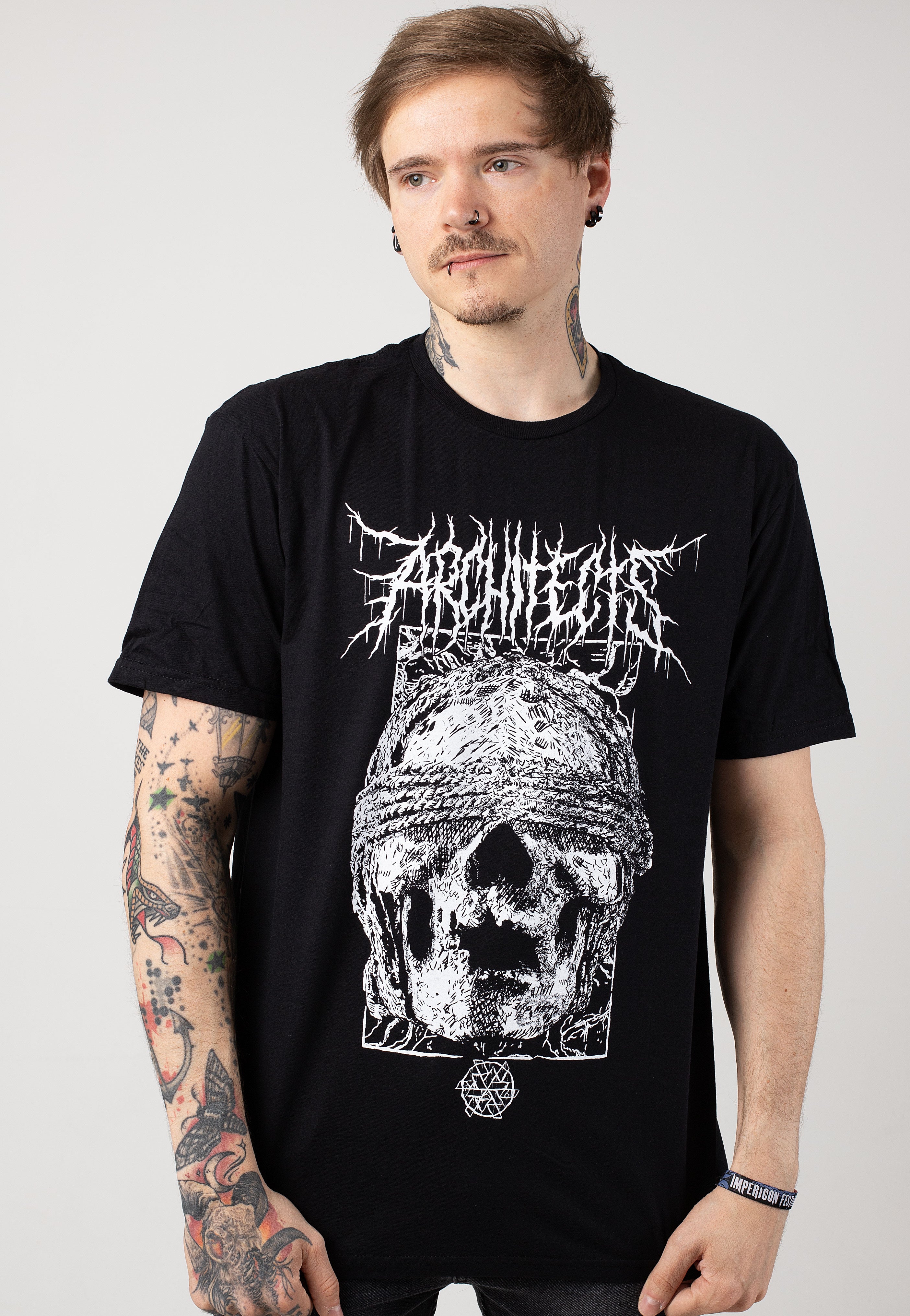 Architects - Blindfolded Skull - T-Shirt | Men-Image