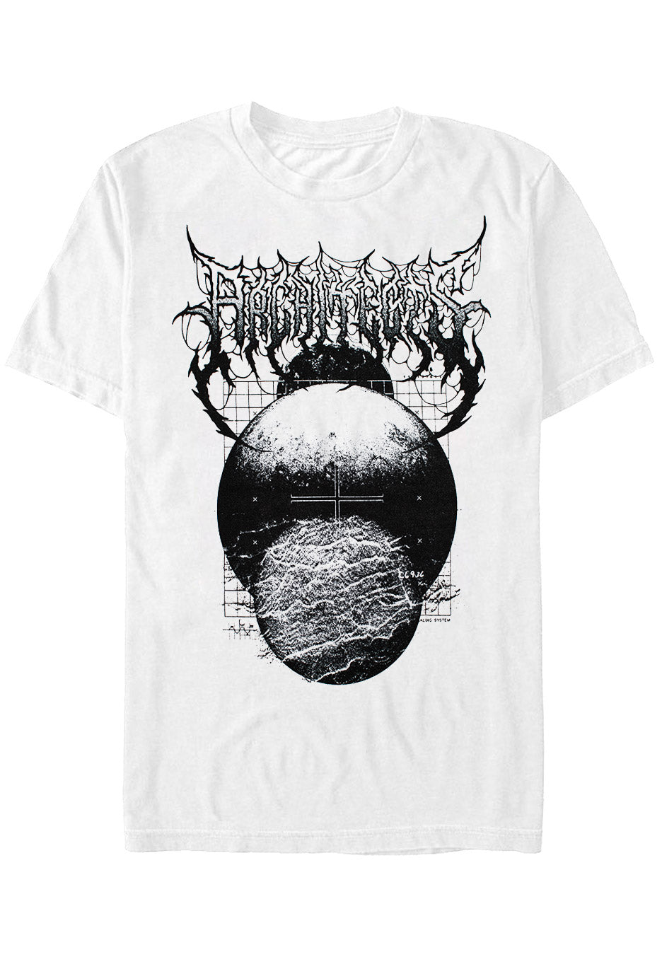 Architects - Death Metal Logo White - T-Shirt | Neutral-Image