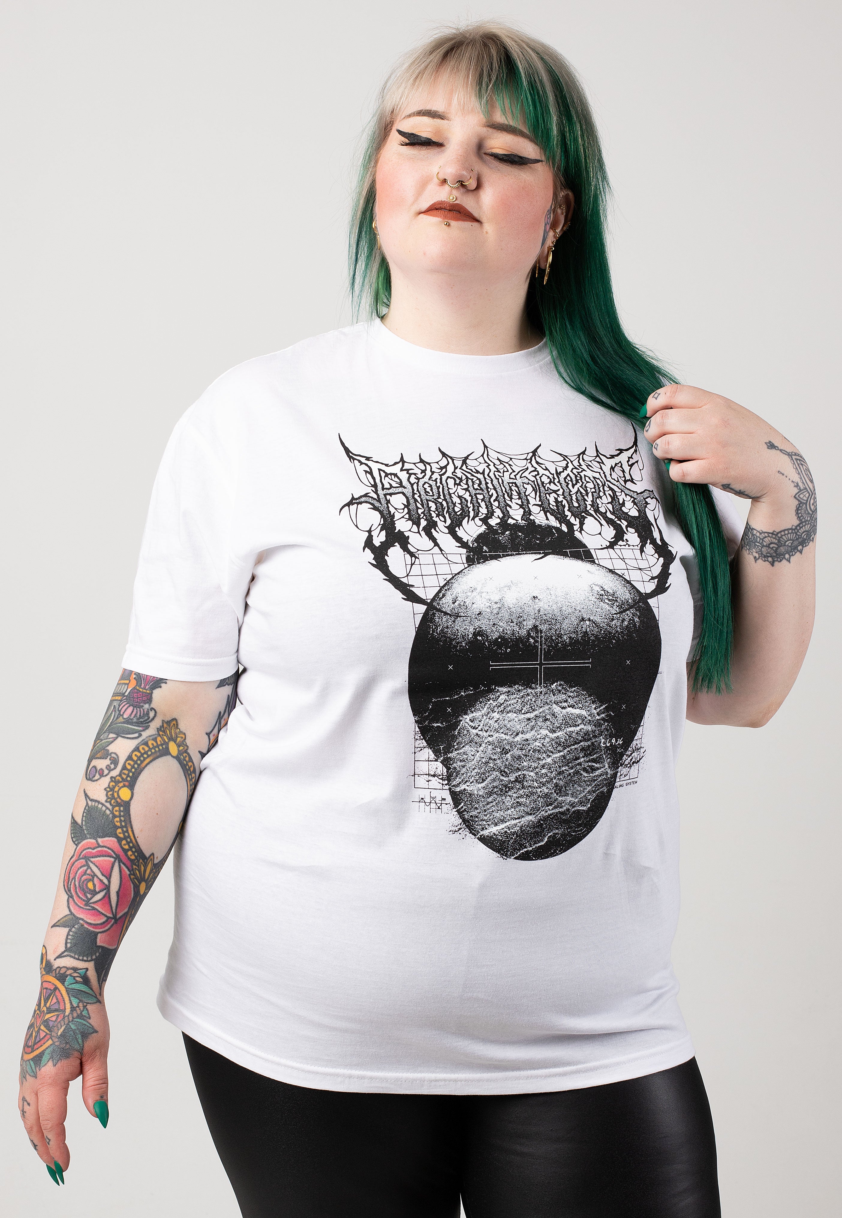 Architects - Death Metal Logo White - T-Shirt | Women-Image