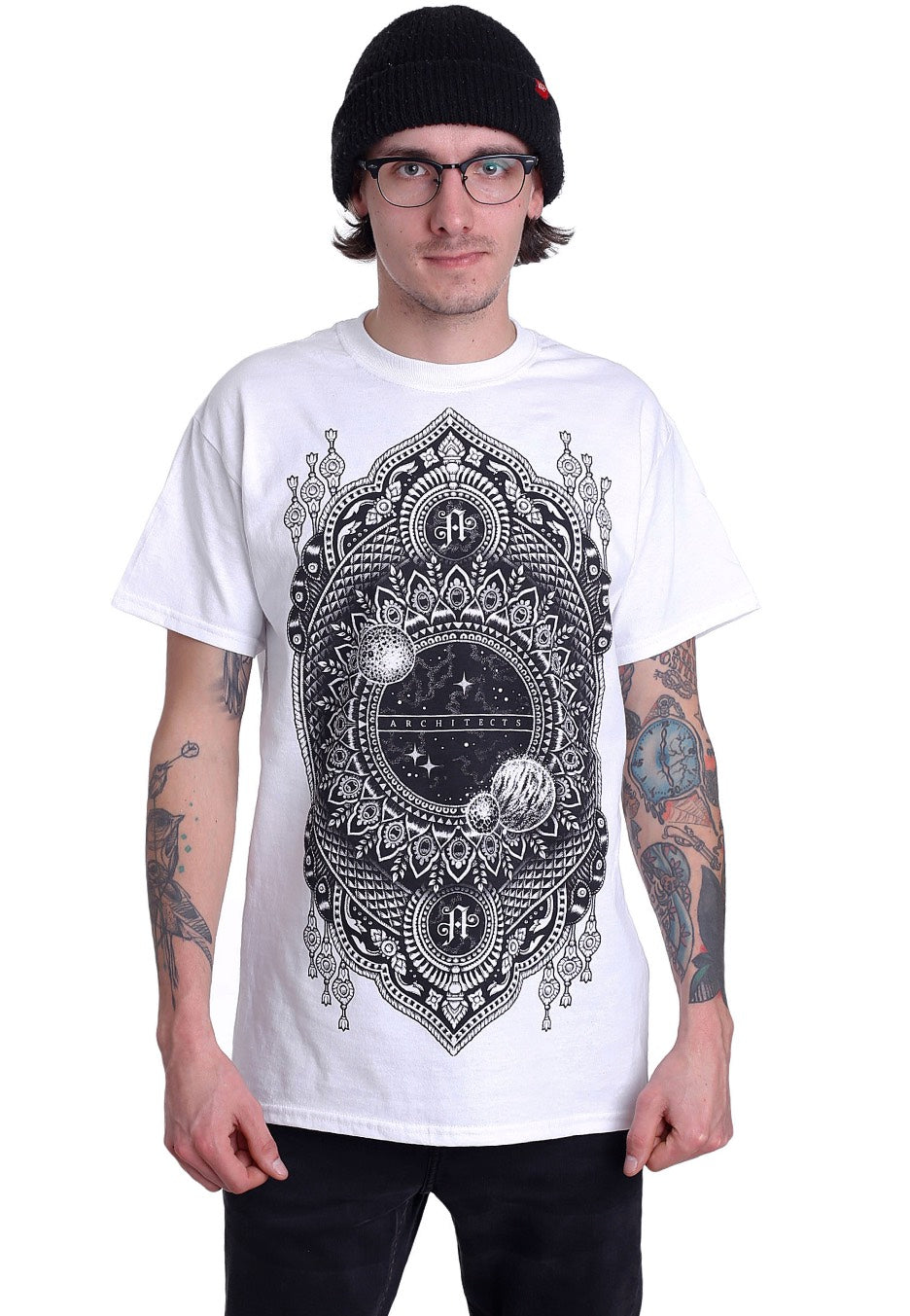 Architects - Mandala Space White - T-Shirt | Men-Image