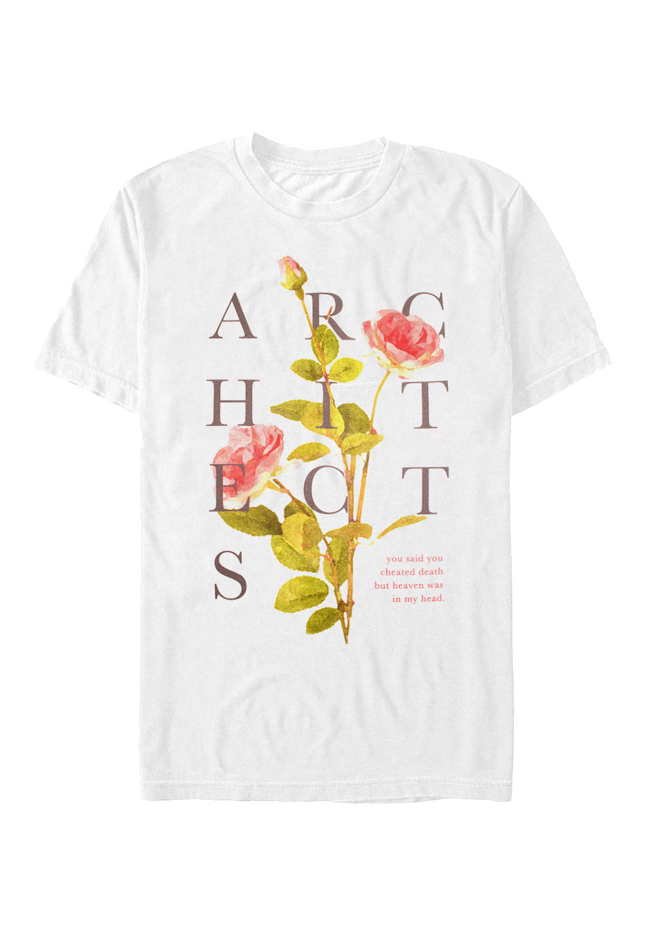 Architects - Roses White - T-Shirt | Neutral-Image