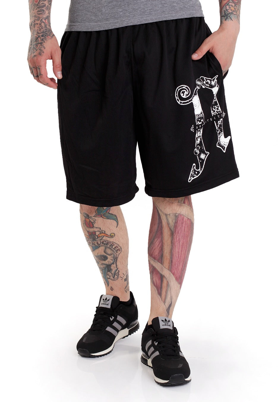 Architects - Space Pattern Zip - Shorts | Men-Image