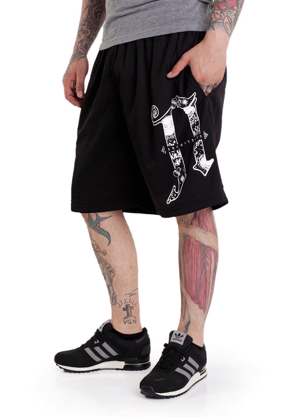 Architects - Space Pattern Zip - Shorts | Men-Image