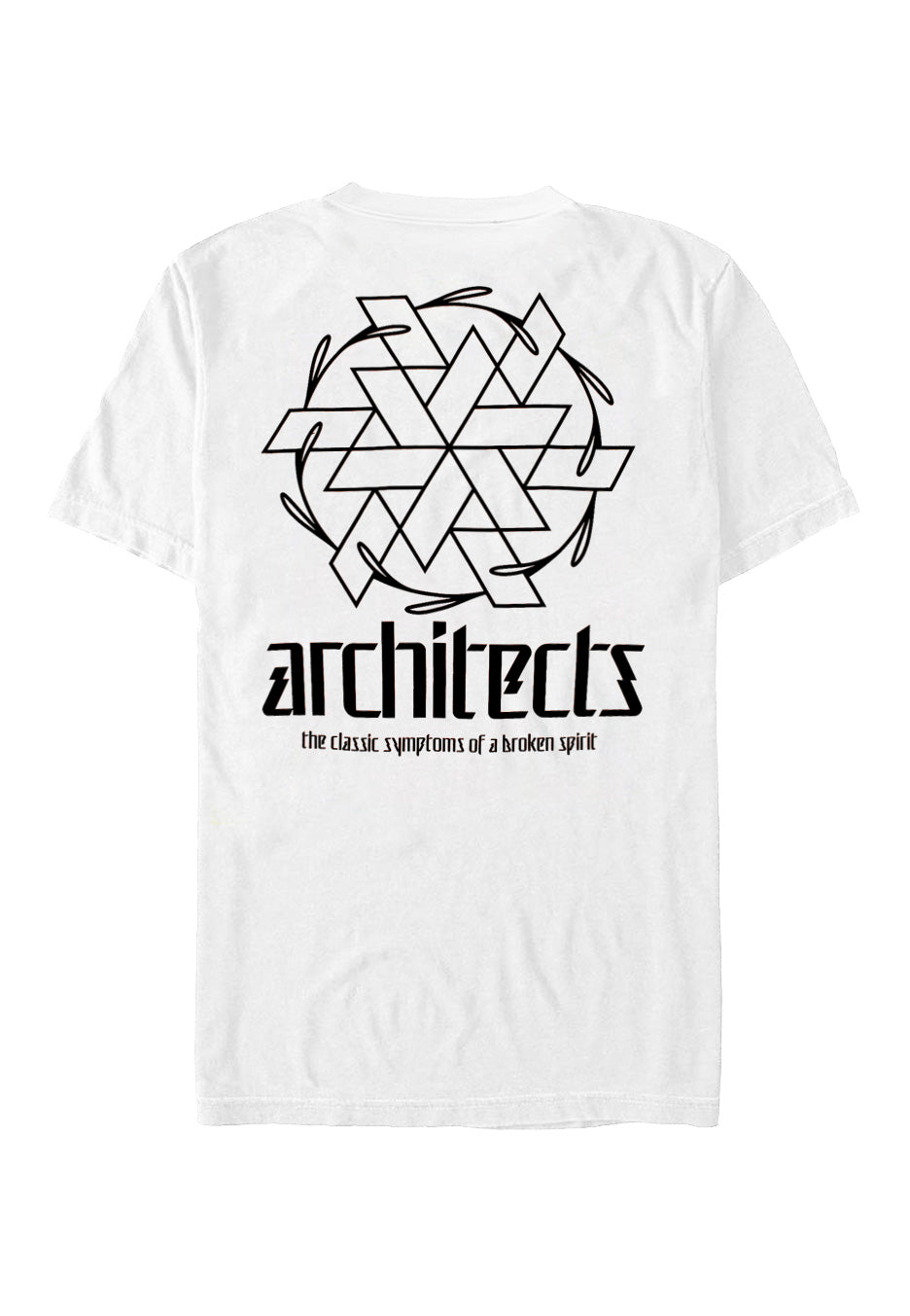 Architects - The Classic Symptoms Of A Broken Spirit White - T-Shirt | Men-Image