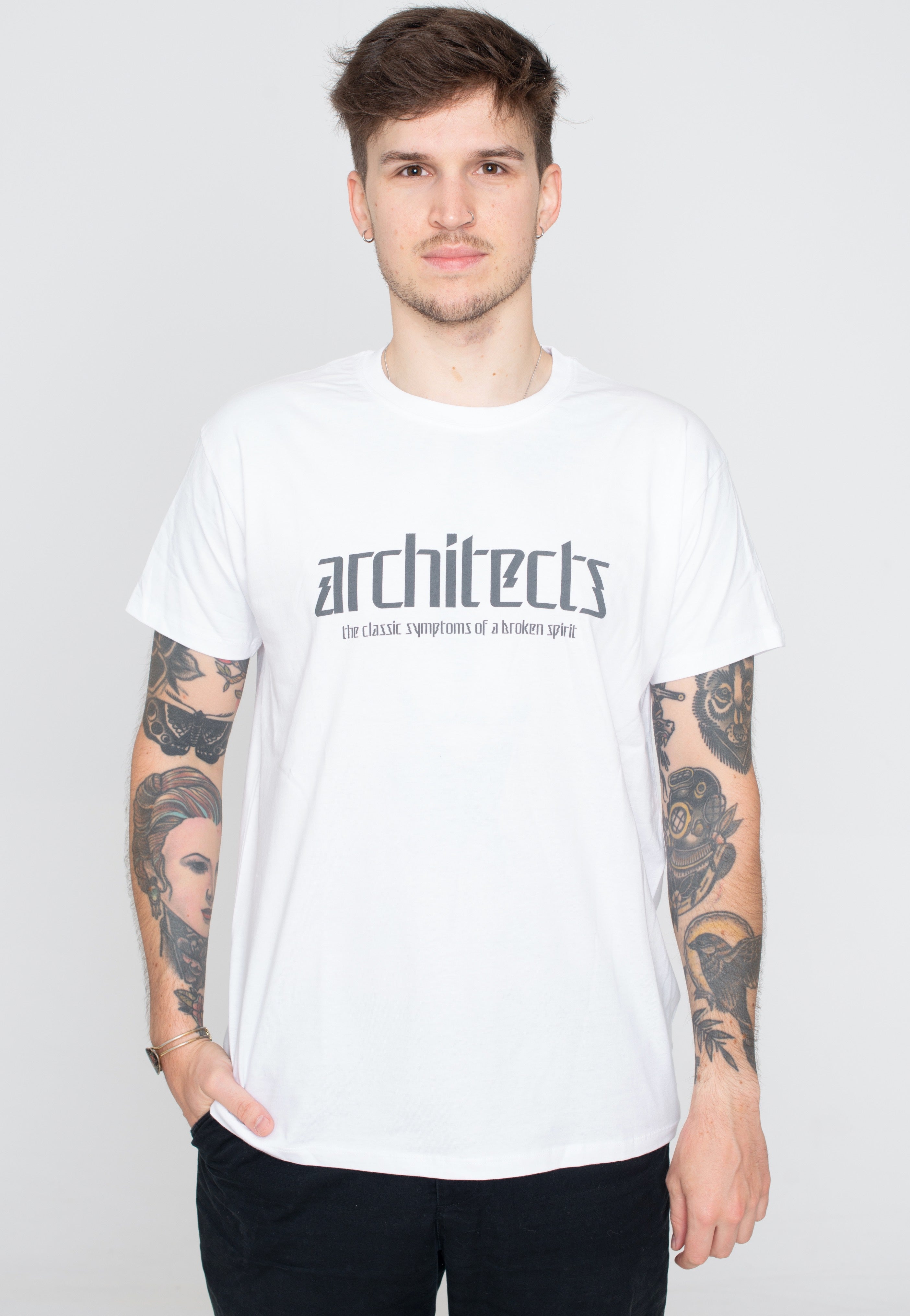 Architects - The Classic Symptoms Of A Broken Spirit White - T-Shirt | Men-Image