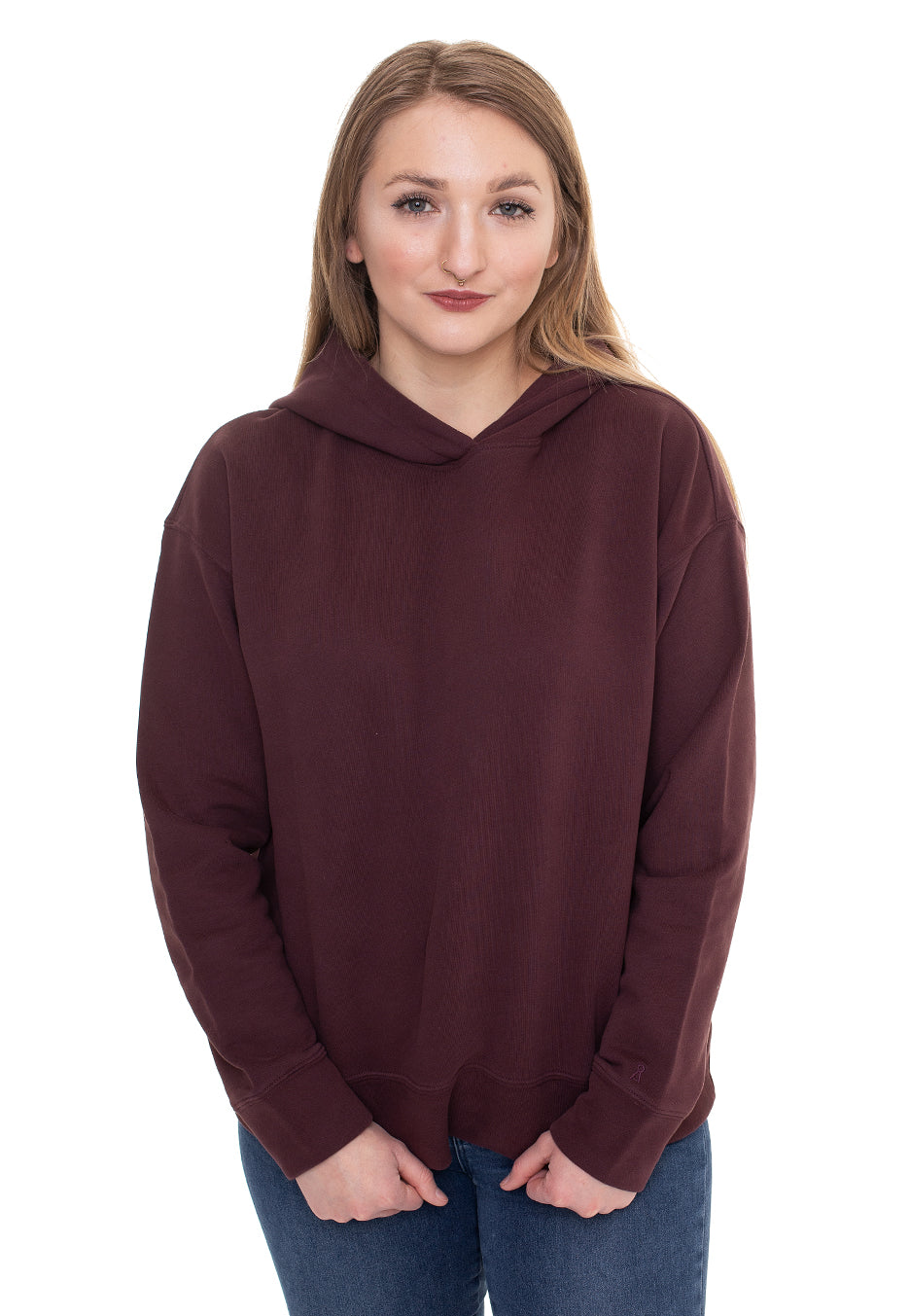 Armedangels - Aadora Aubergine - Hoodie | Women-Image