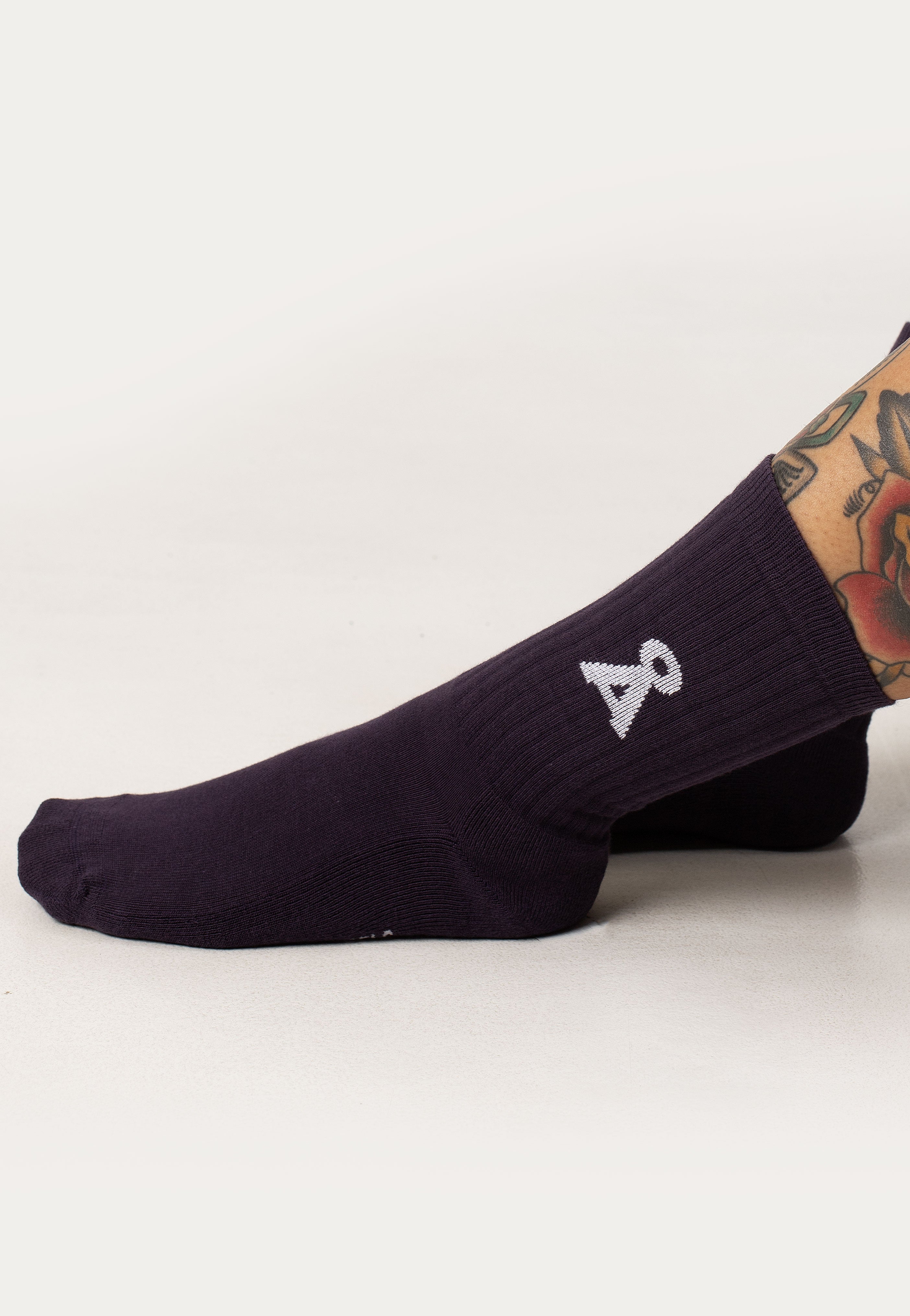 Armedangels - Saamus Bold Blue Ash - Socks | Women-Image