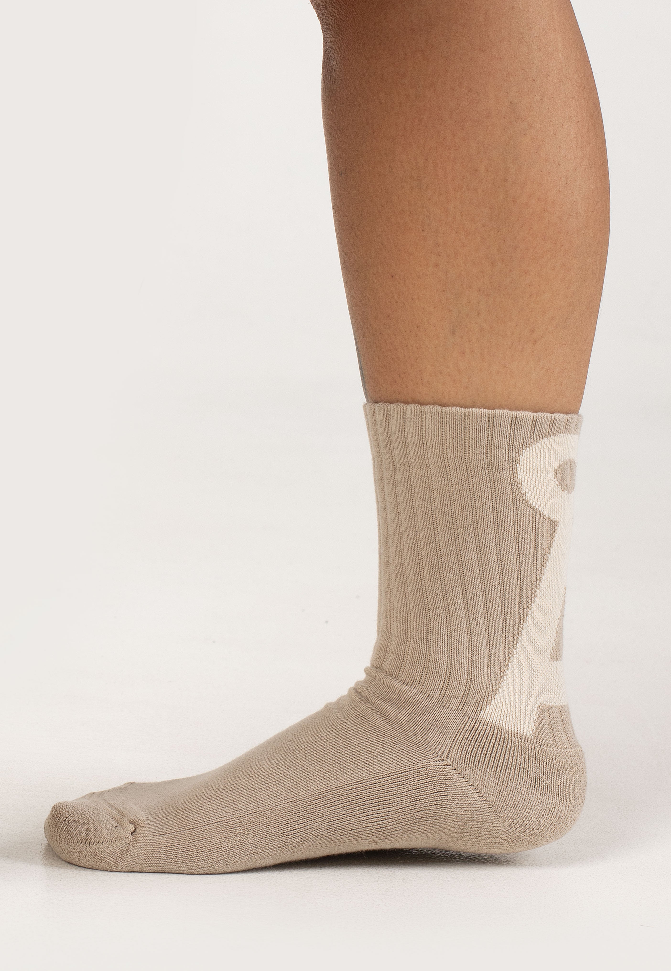 Armedangels - Saamus Short Sand Stone/Oatmilk - Socks | Women-Image