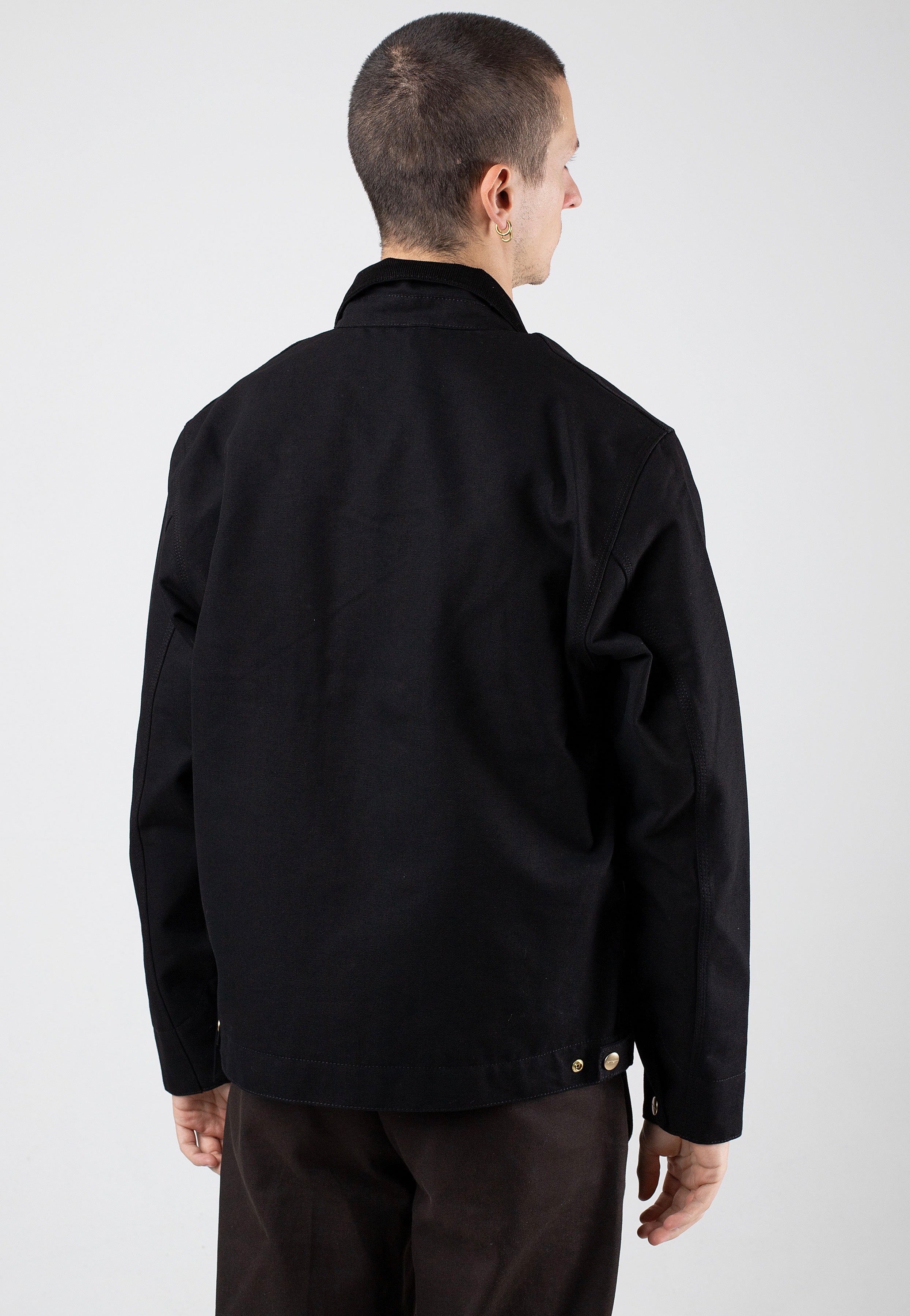 Carhartt WIP - Detroit Rigid Black/Black - Jacket | Men-Image