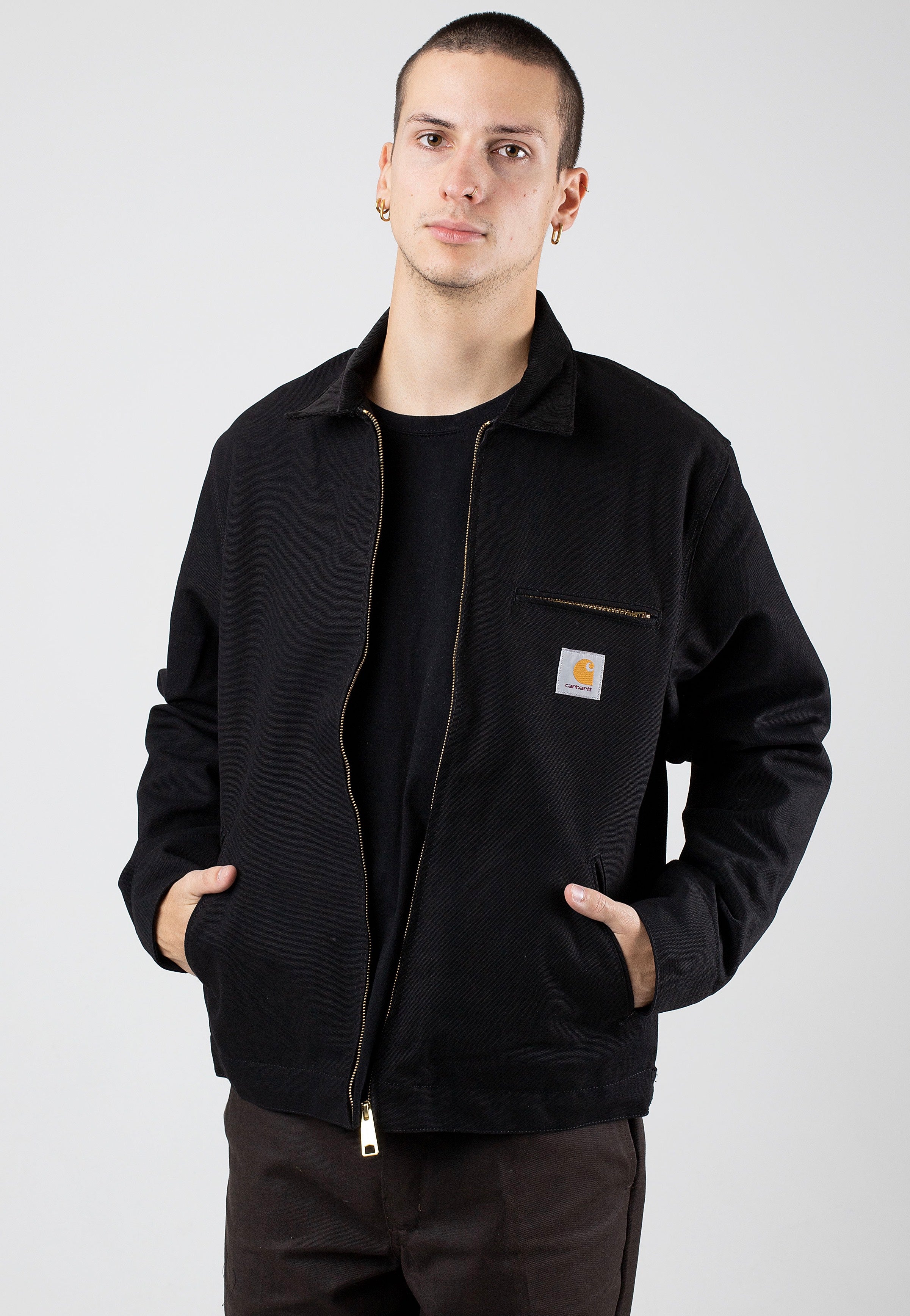 Carhartt WIP - Detroit Rigid Black/Black - Jacket | Impericon