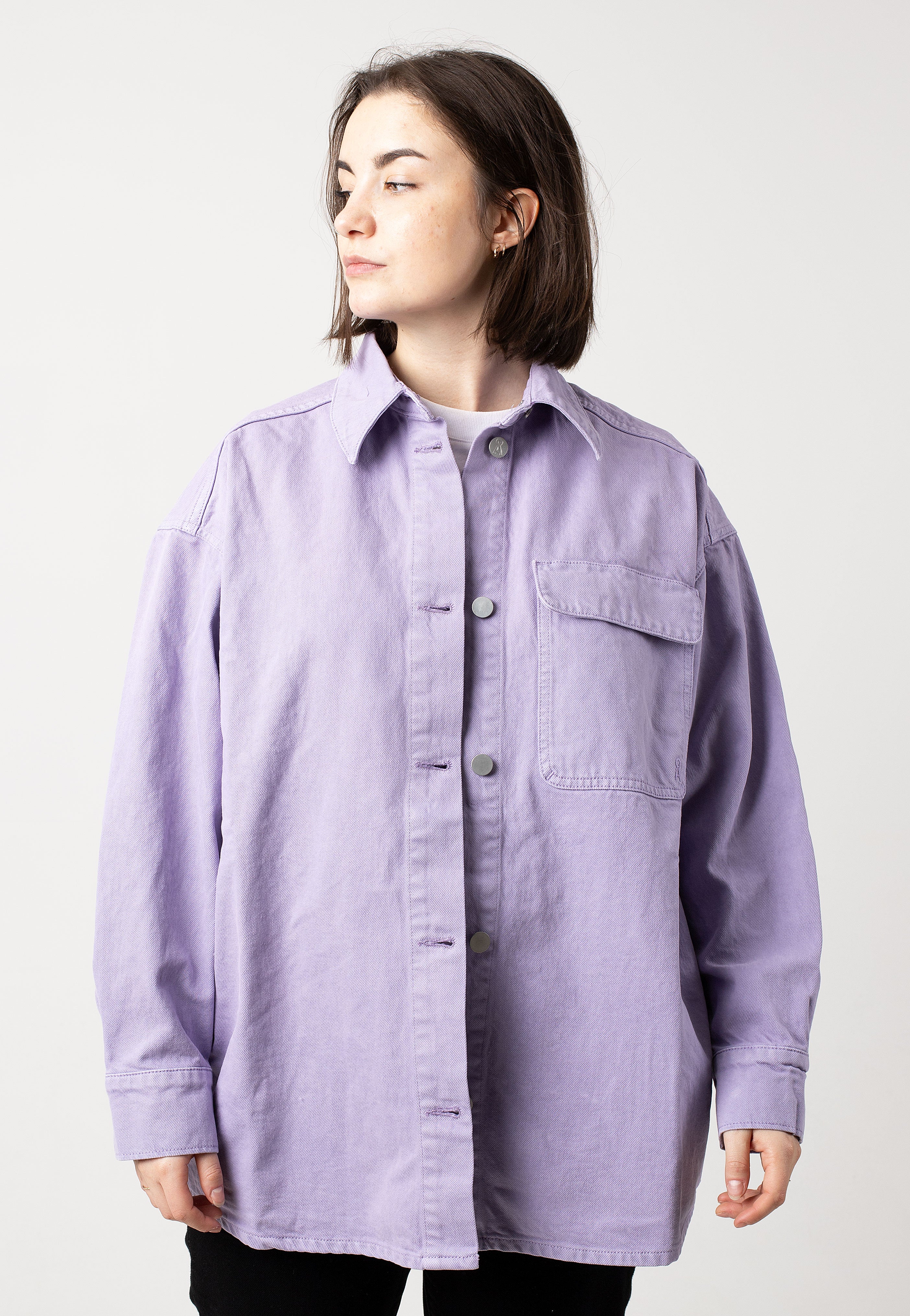 Armedangels - Taale Gmt Dye Lavender Light - Jacket | Women-Image