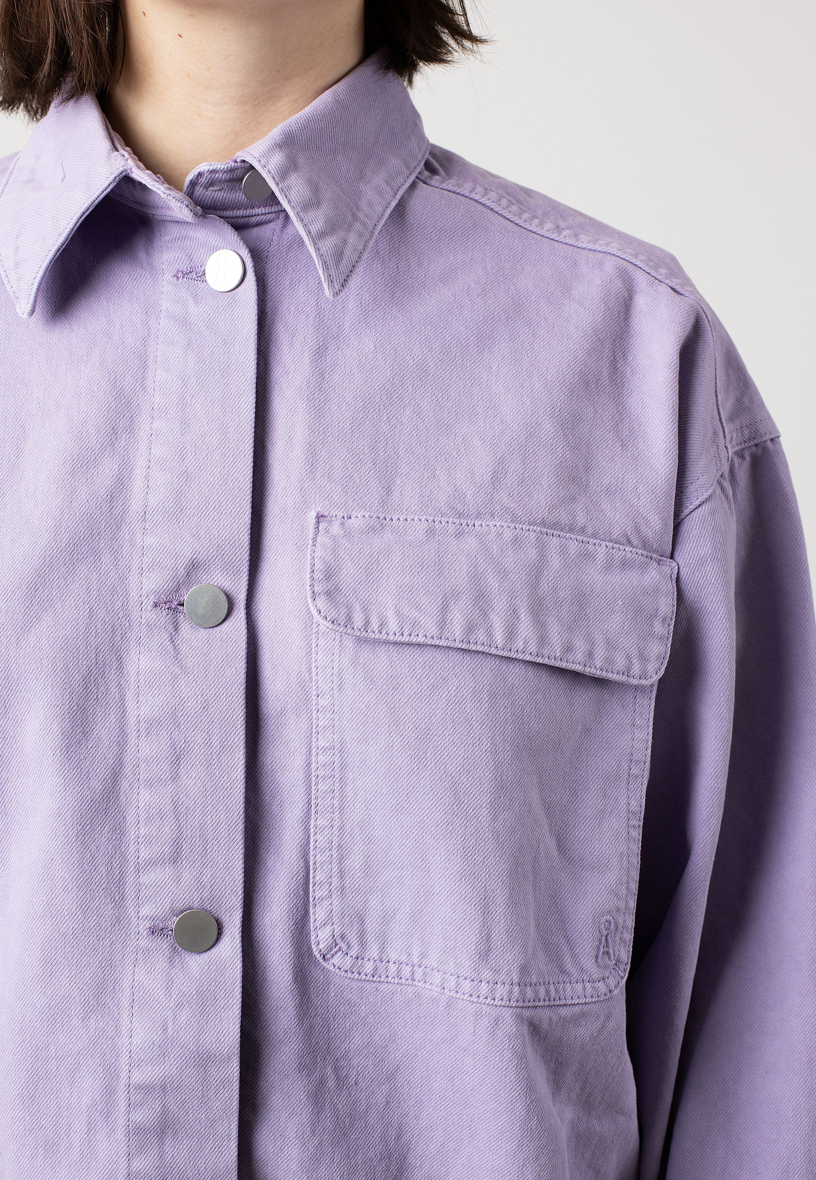 Armedangels - Taale Gmt Dye Lavender Light - Jacket | Women-Image