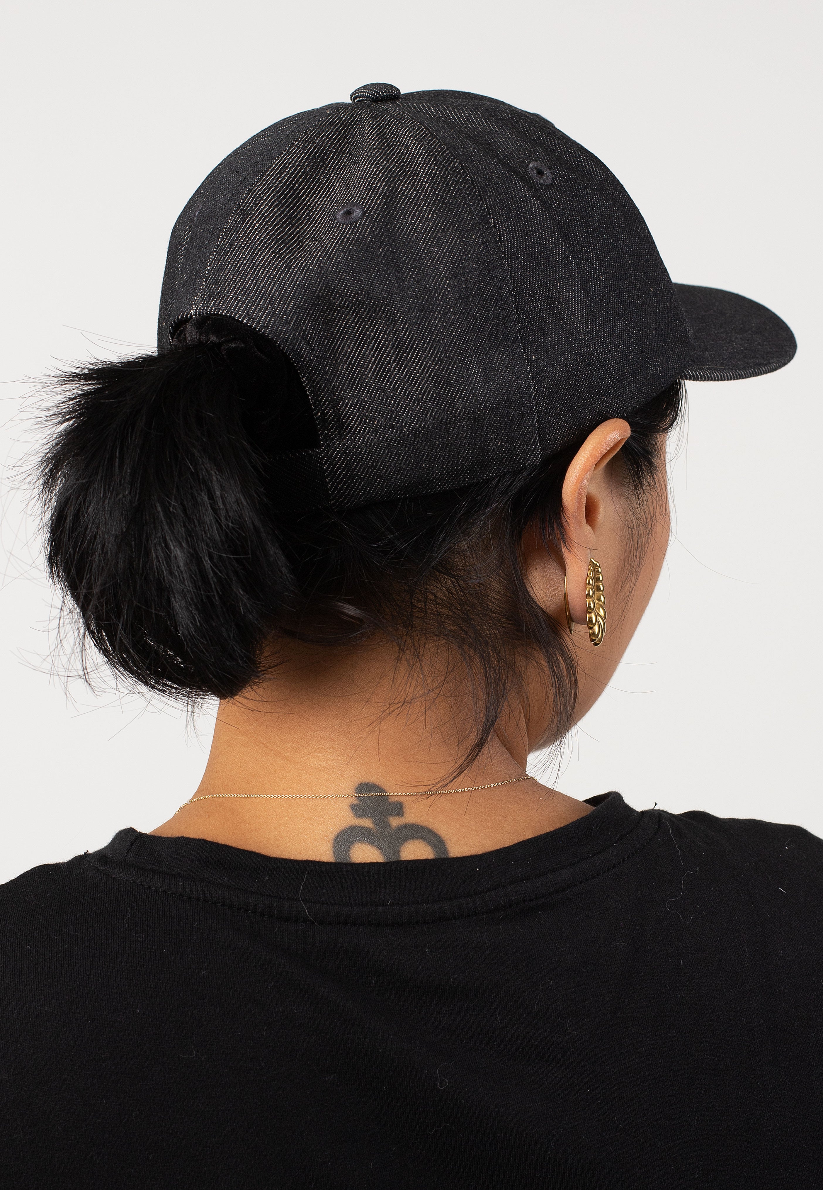 Armedangels - Yenaas Bold Denim Washed Obsidian - Cap | Women-Image