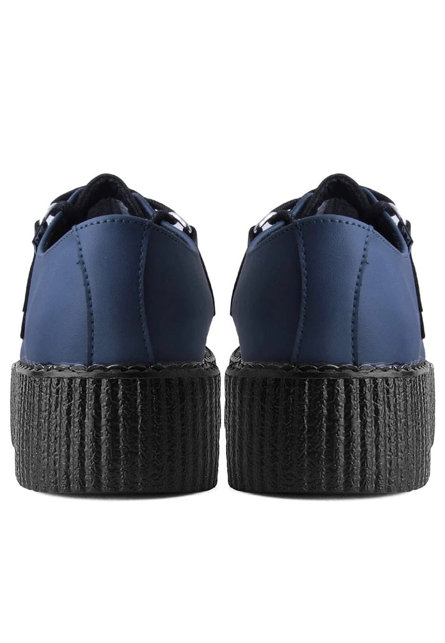 T.U.K. - Viva High Creeper Night Blue Vegan - Girl Shoes | Women-Image