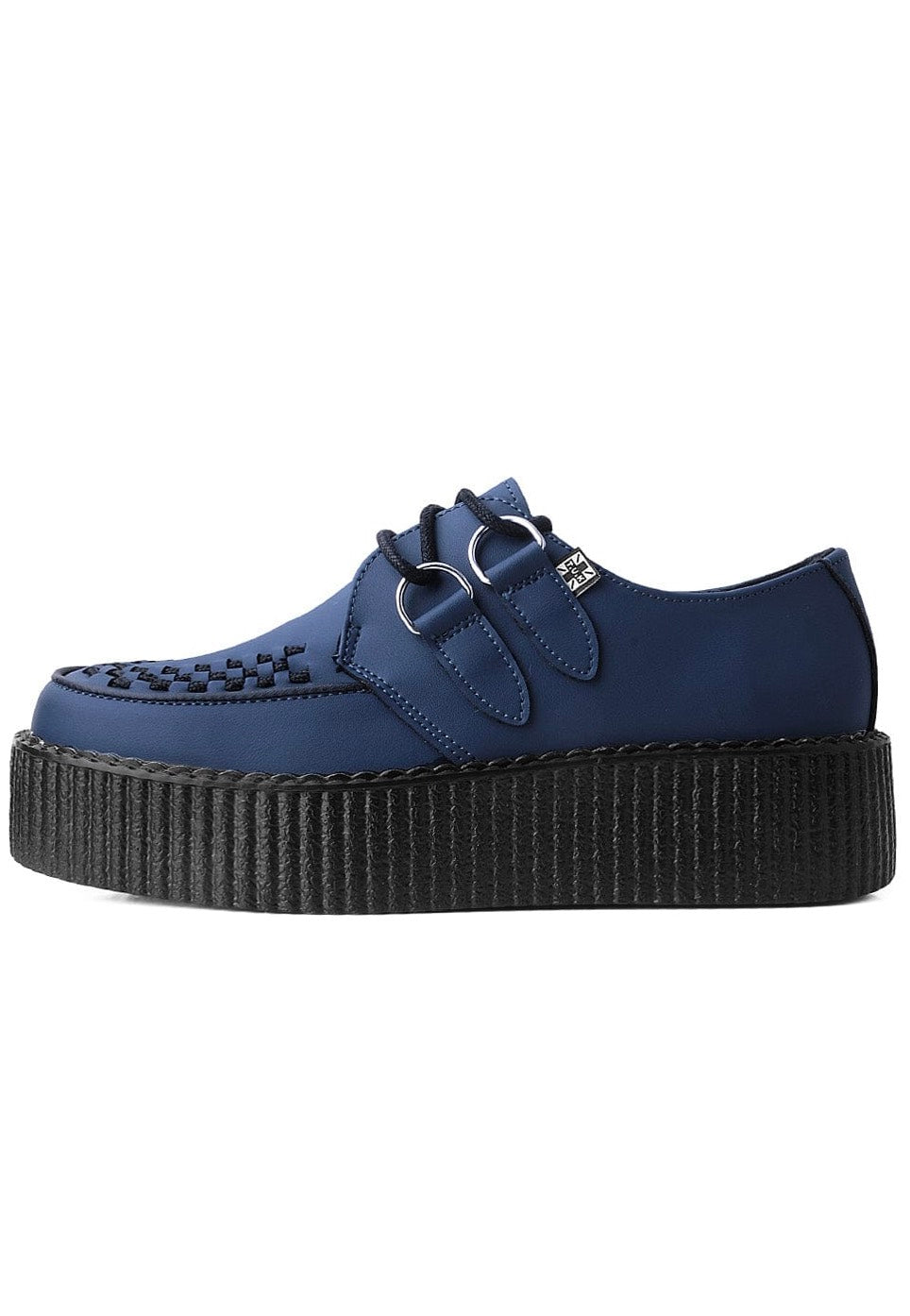 T.U.K. - Viva High Creeper Night Blue Vegan - Girl Shoes | Women-Image