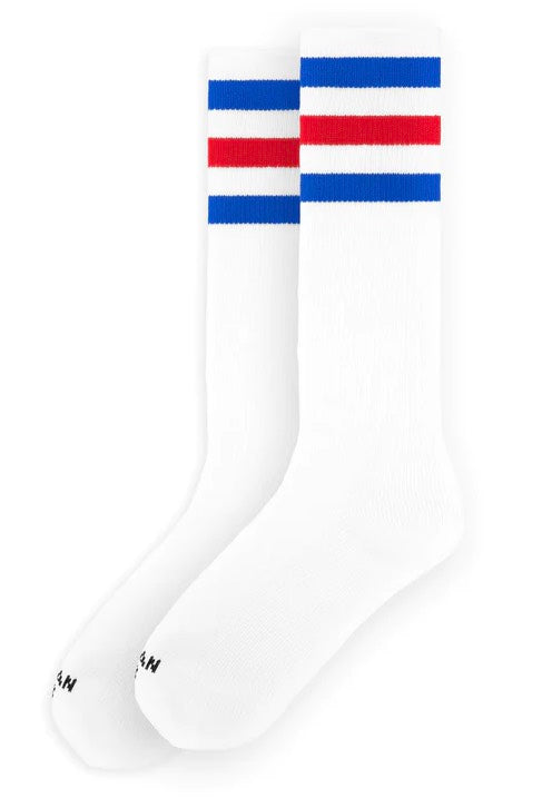 American Socks - American Pride White Knee High - Socks | Neutral-Image