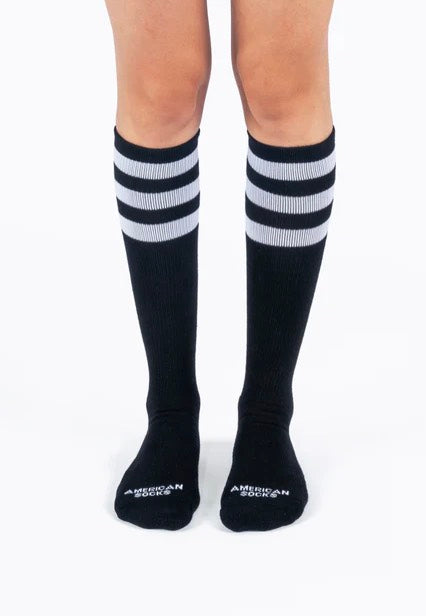 American Socks - Back In Black Knee High - Socks | Neutral-Image