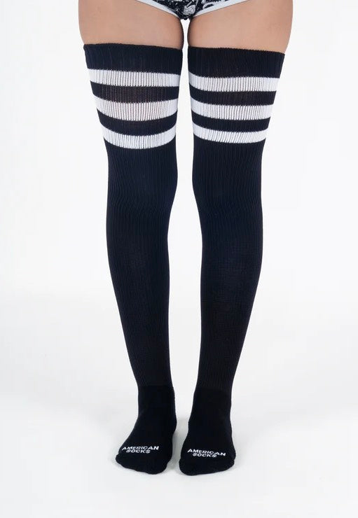 American Socks - Back In Black Ultra High - Socks | Neutral-Image