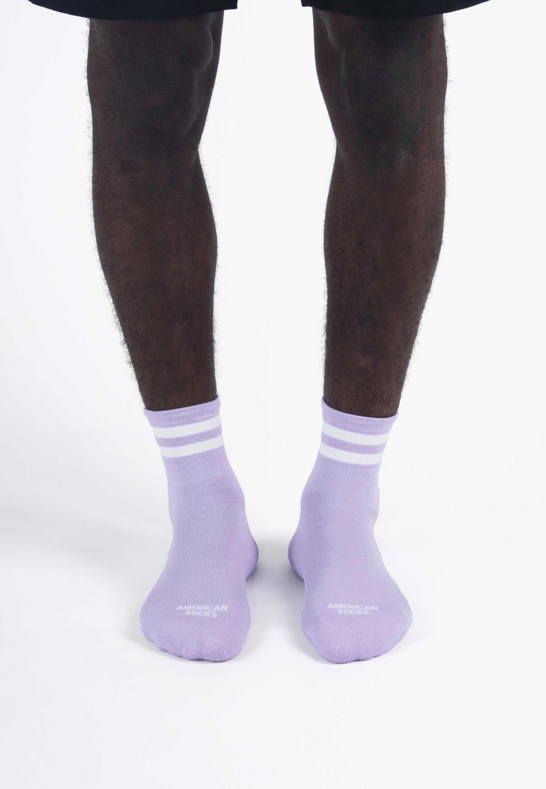 American Socks - Violet Ankle High Purple - Socks | Neutral-Image