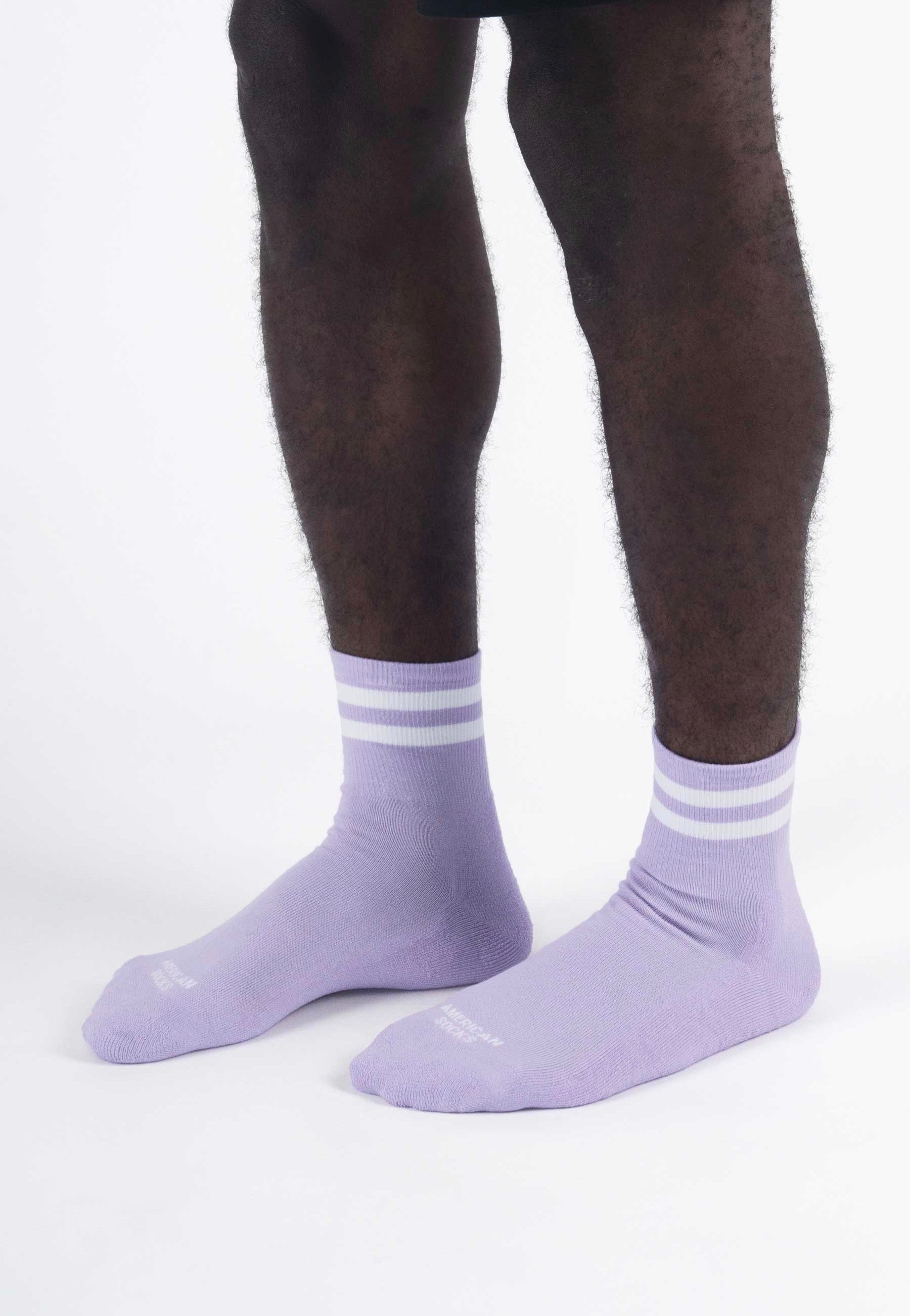 American Socks - Violet Ankle High Purple - Socks | Neutral-Image